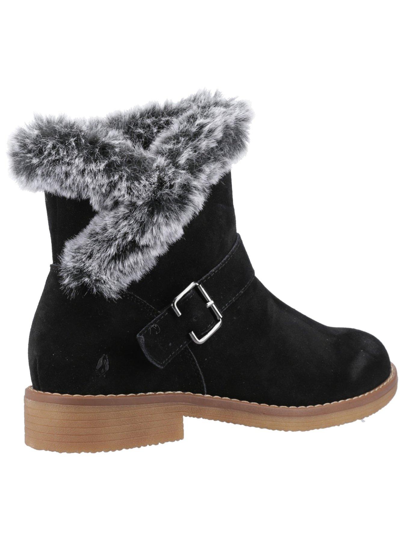 Image 3 of 5 of Hush Puppies Hannah Wide Boot - Brown