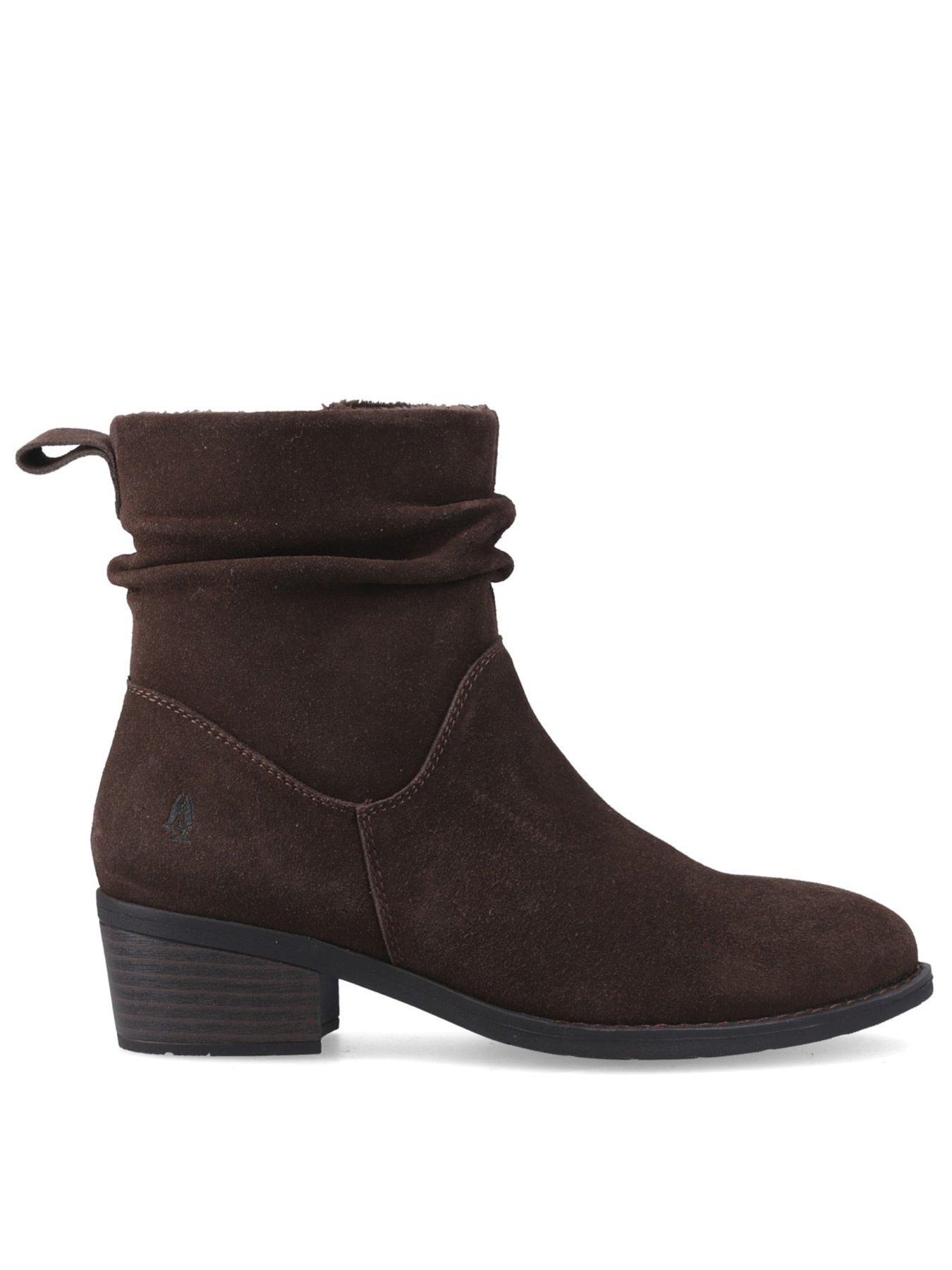 Hush Puppies Iris Boot, Brown, Size 7, Women