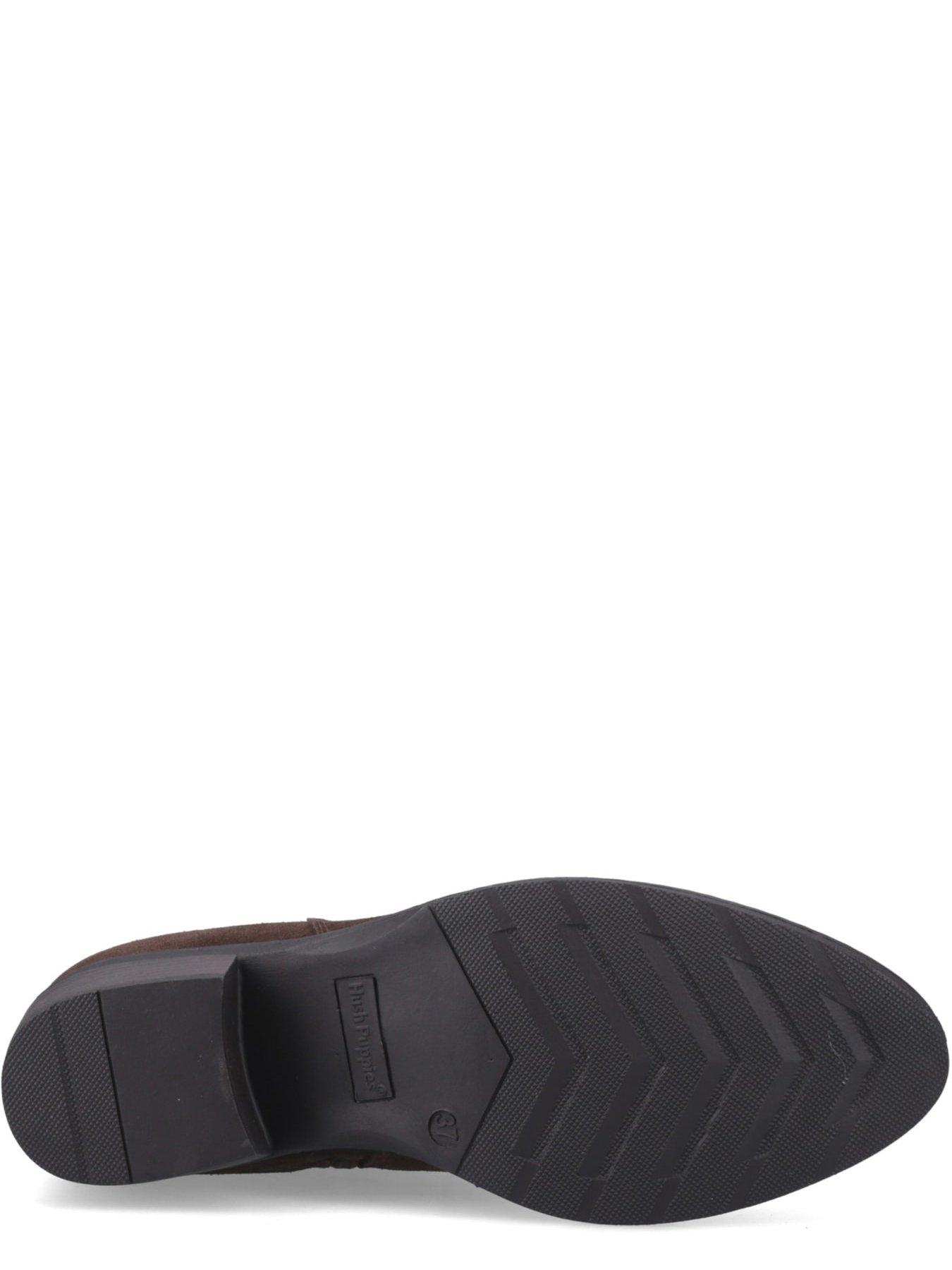 Image 4 of 5 of Hush Puppies Iris Slouch Ankle Boot - Brown