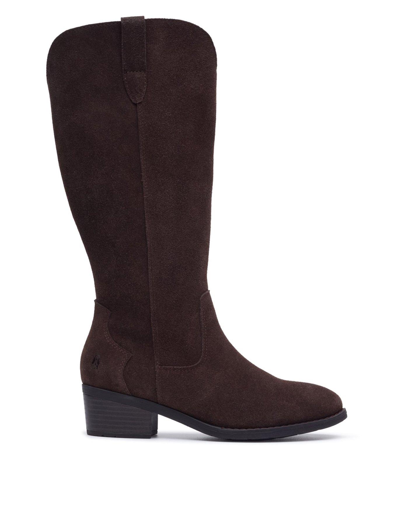 Hush Puppies Isabella Long Boot, Brown, Size 7, Women