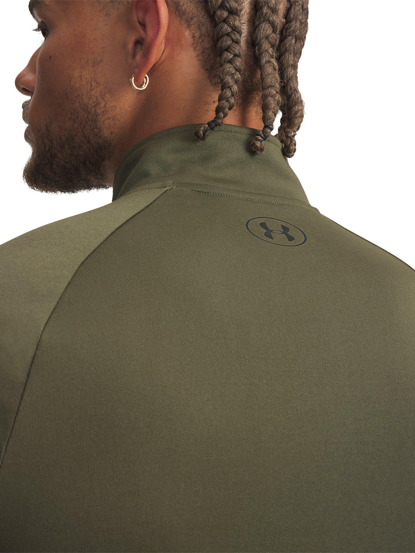 Image 3 of 3 of UNDER ARMOUR Mens Training Tech 2.0 1/2 Zip - Green
