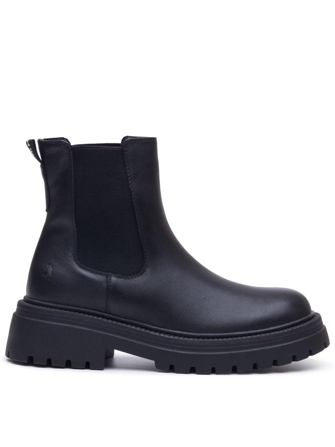 Hush Puppies Rose Chelsea Boot, Black, Size 8, Women
