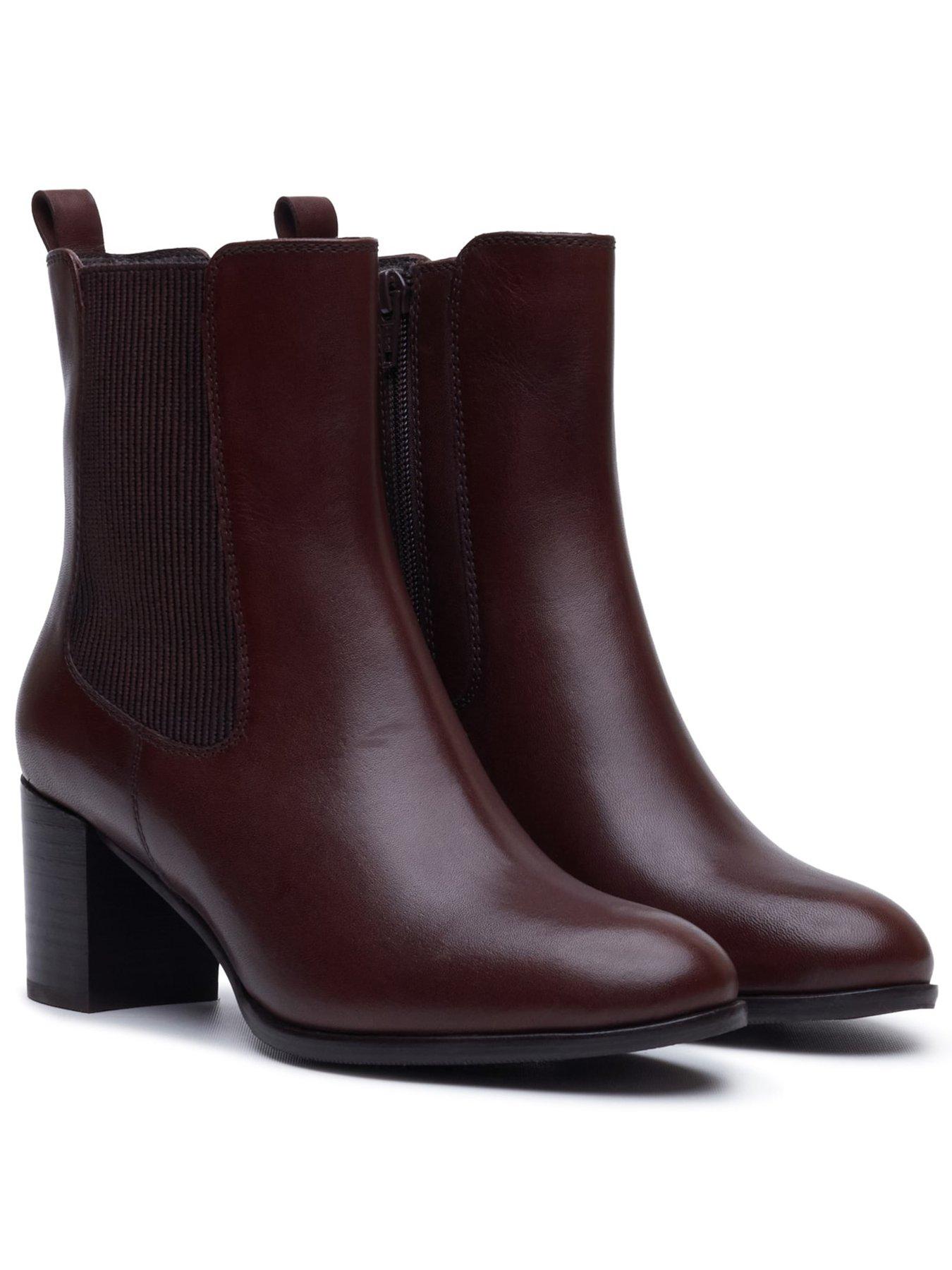 Image 1 of 6 of Hush Puppies Camellia Heeled Boot