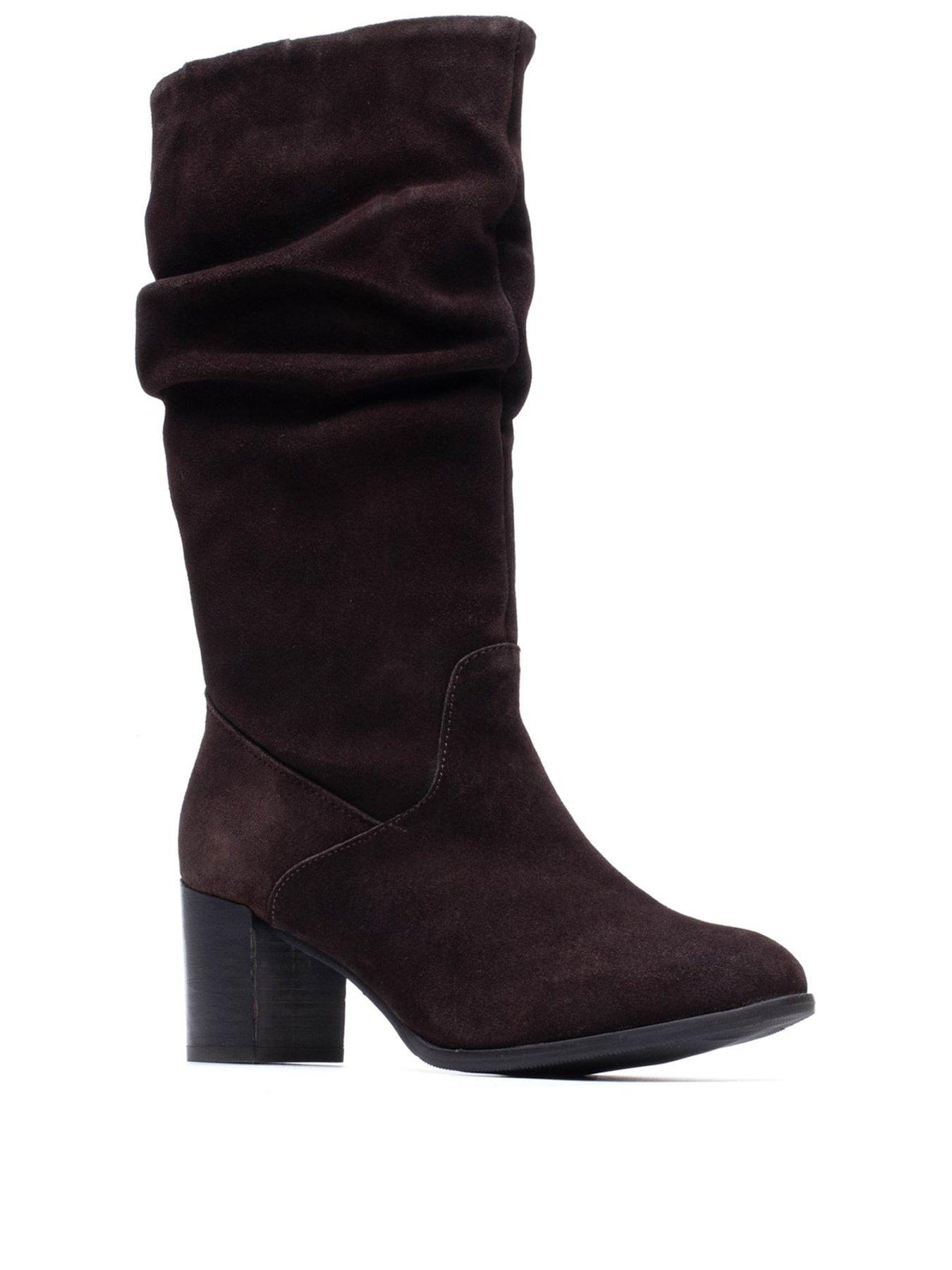 Image 2 of 6 of Hush Puppies Cosima Rushed Boot - Brown