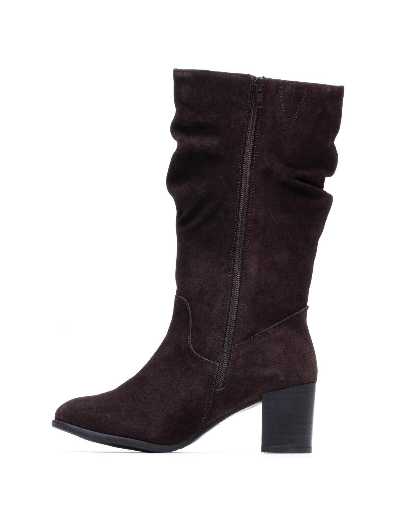 Image 6 of 6 of Hush Puppies Cosima Rushed Boot - Brown