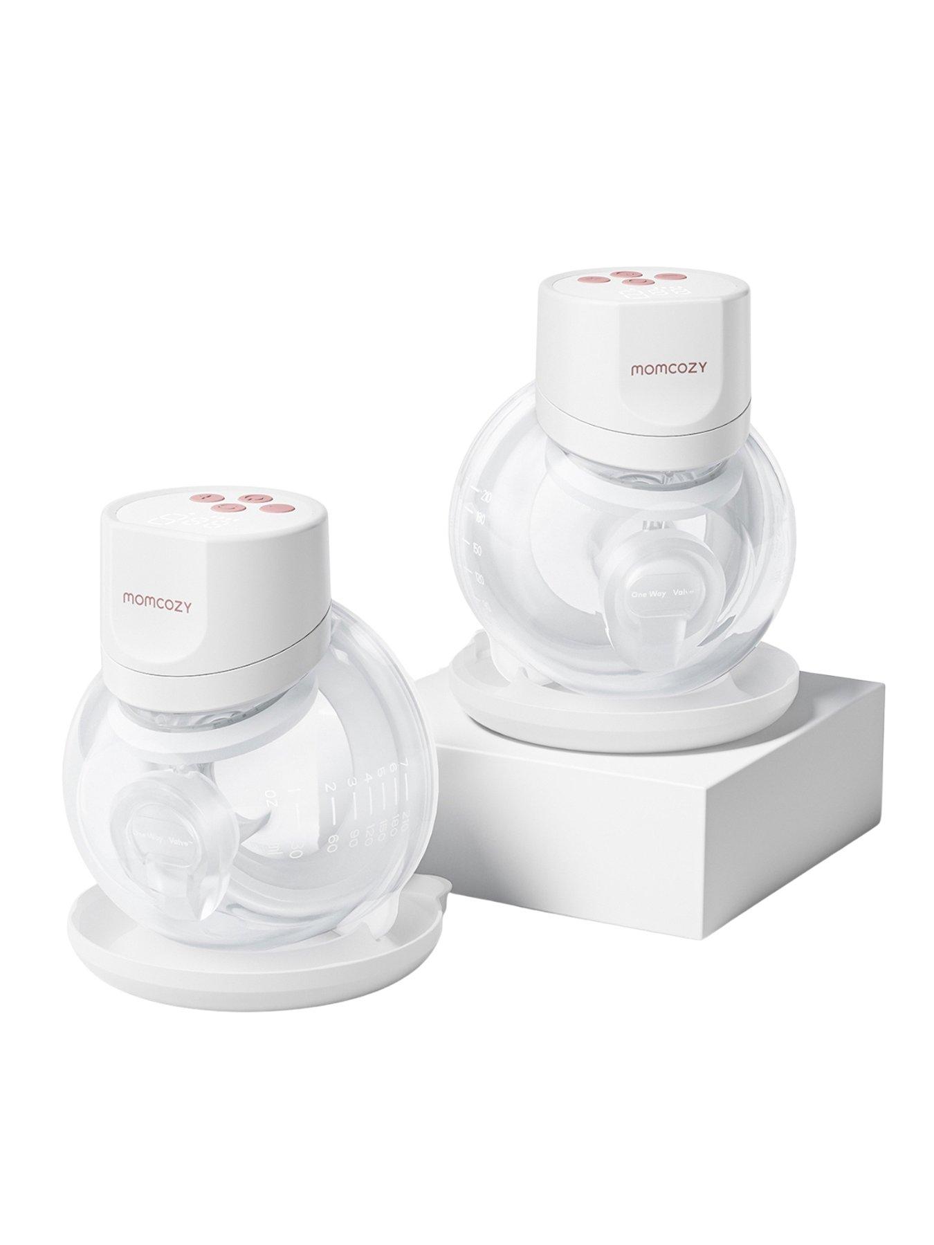 Momcozy S12 Pro+ Wearable Electric Breast Pump Double-White