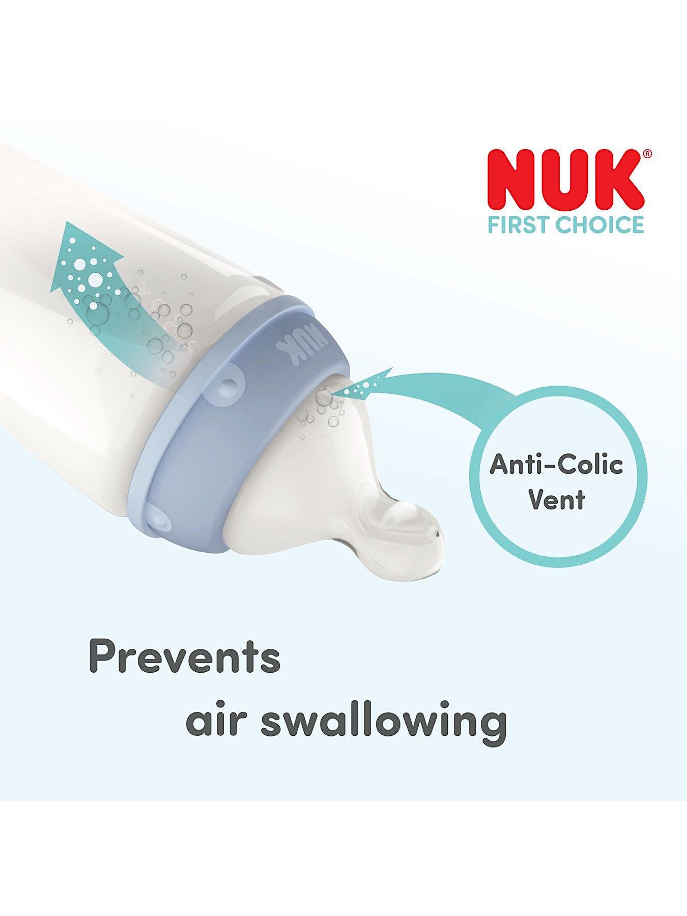 Image 4 of 7 of Nuk FIRST CHOICE PERFECT START BOTTLE SET- BOYS