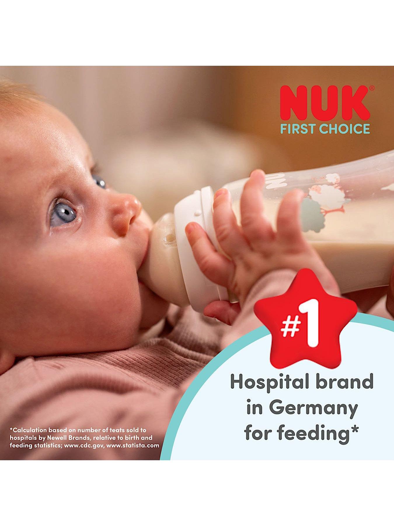 Image 6 of 7 of Nuk FIRST CHOICE PERFECT START BOTTLE SET- BOYS