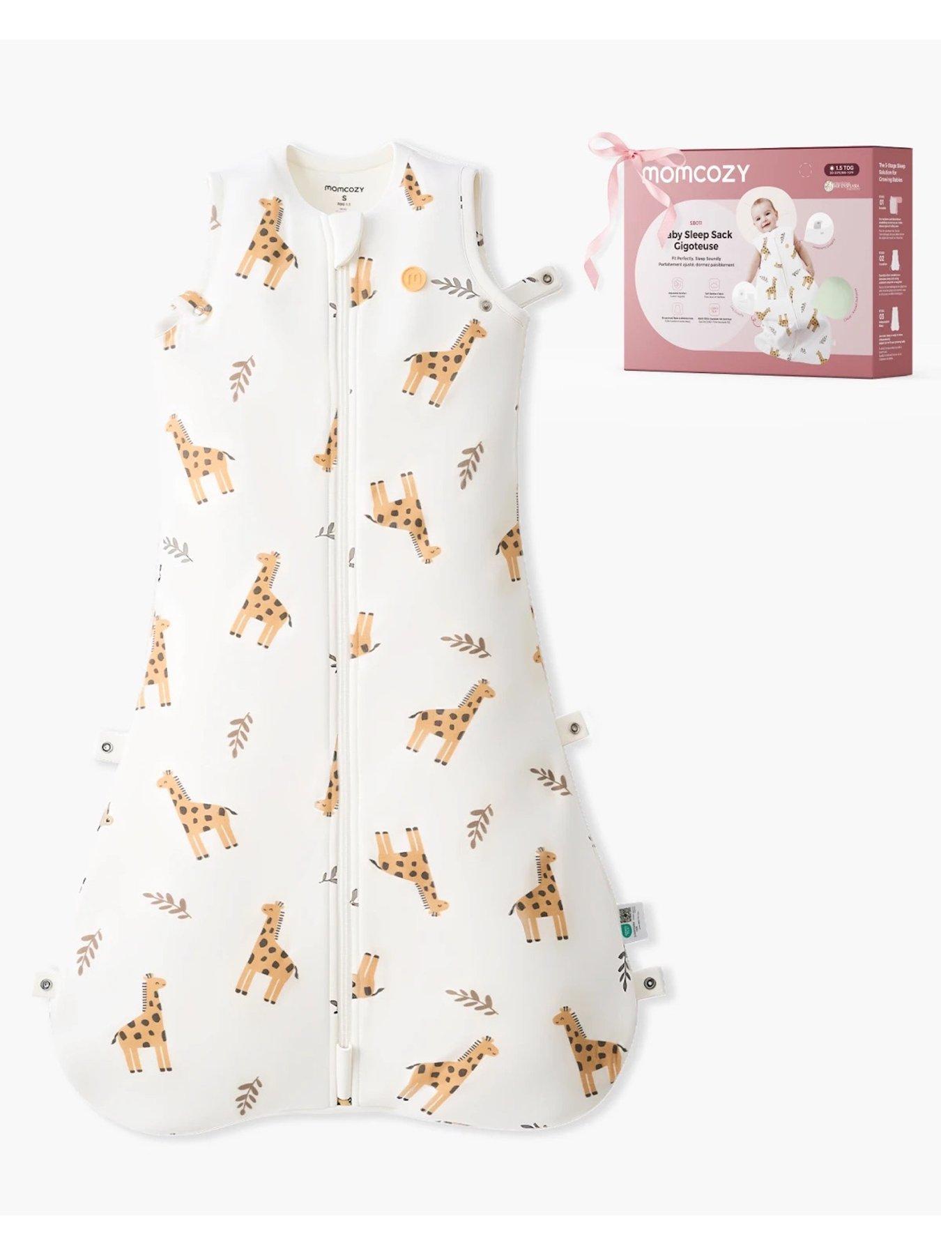 Image 1 of 7 of Momcozy Sleep Sack for Baby 6-12 Months-(Giraffe)