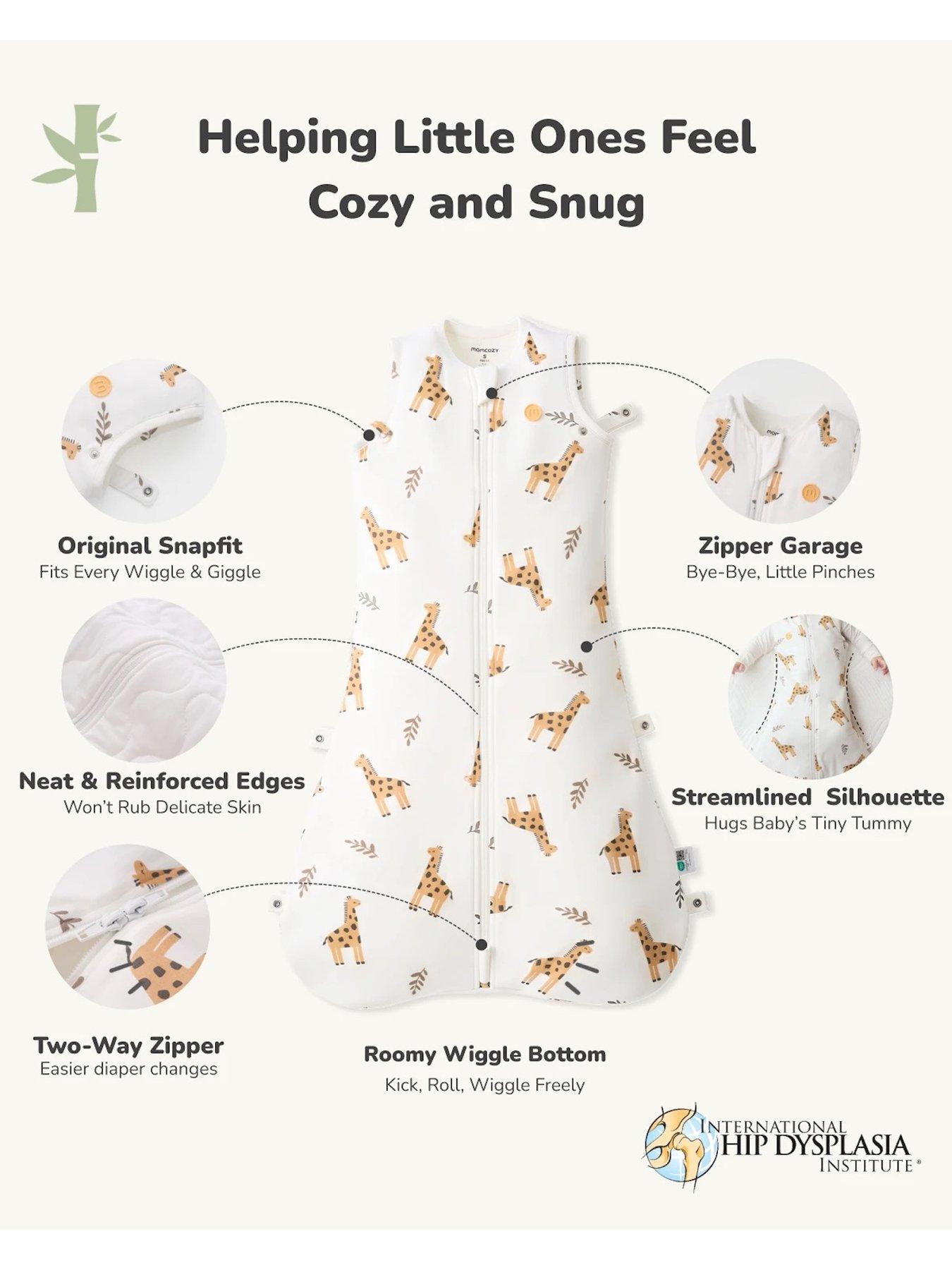 Image 3 of 7 of Momcozy Sleep Sack for Baby 6-12 Months-(Giraffe)