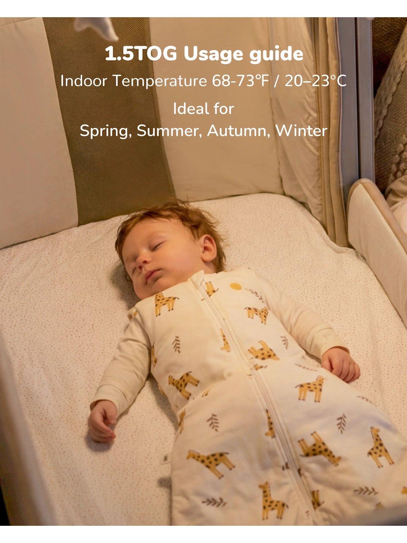 Image 7 of 7 of Momcozy Sleep Sack for Baby 6-12 Months-(Giraffe)