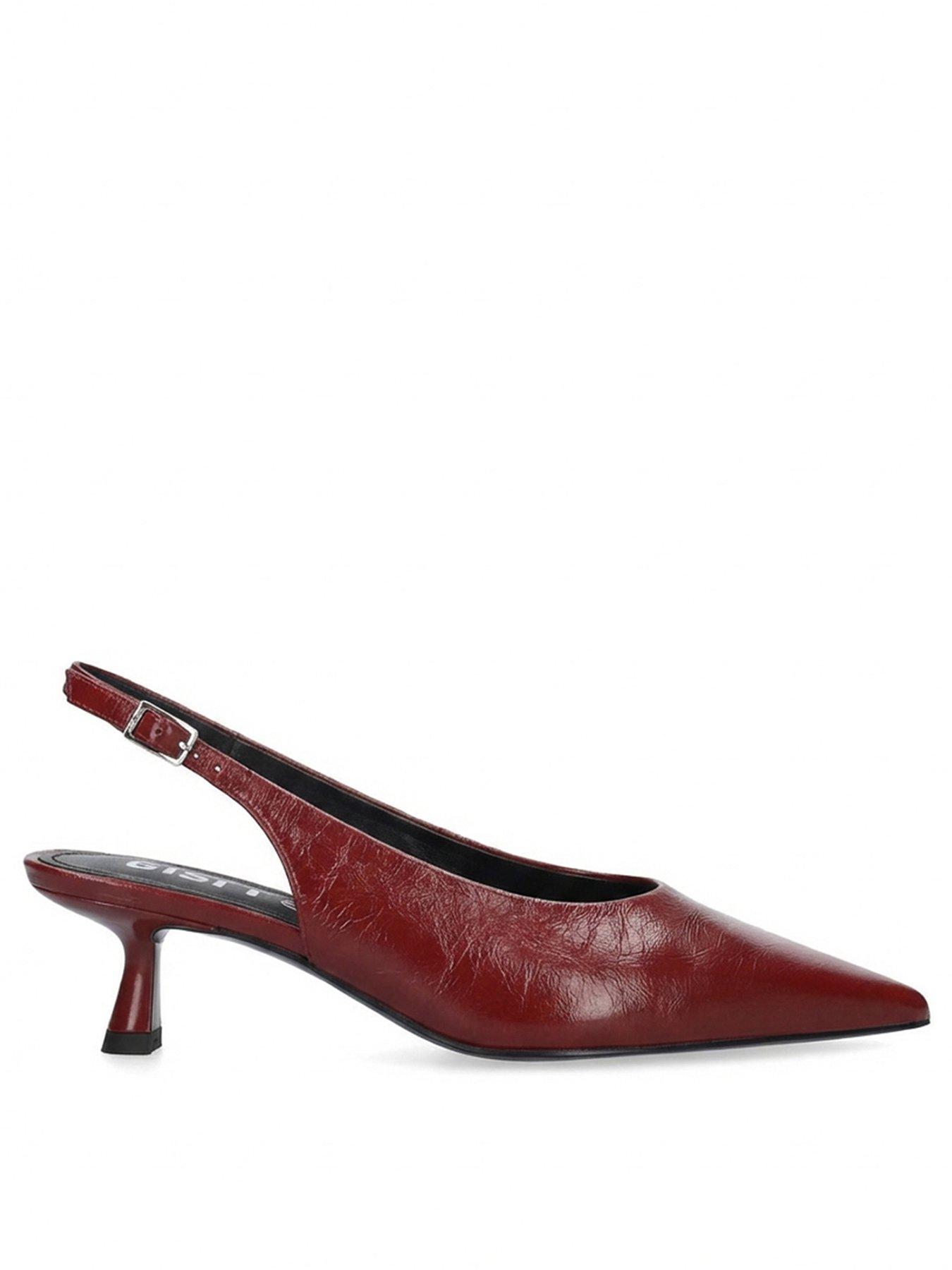 Image 1 of 3 of Bibi Lou Tiare Pumps 40 - Red
