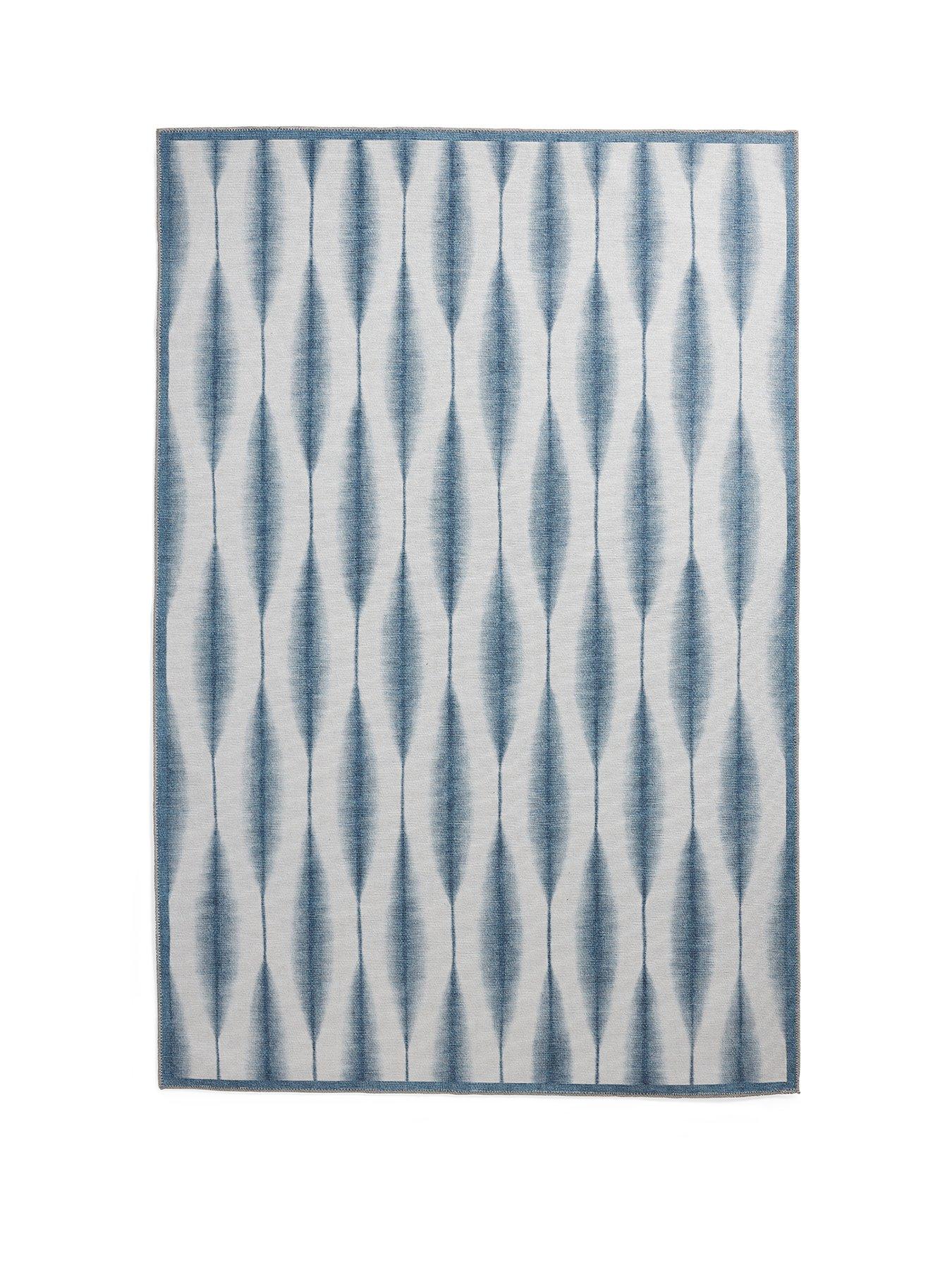 Image 2 of 7 of SCION Scion Kasuri Midnight Rug