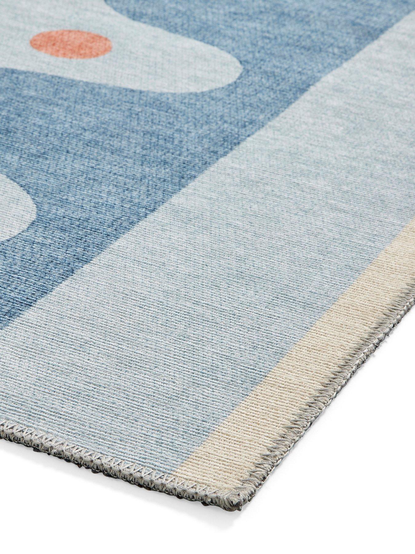 Image 4 of 6 of SCION Scion Oakham Denim Rug