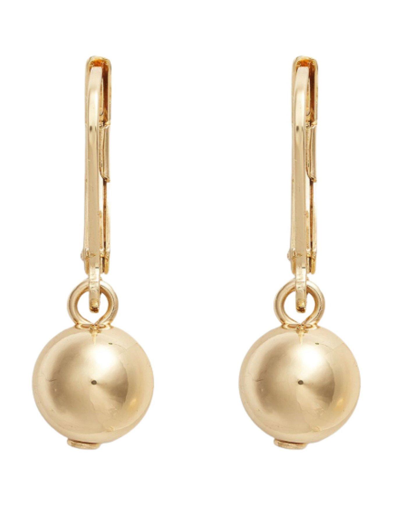 Lauren by Ralph Lauren Lauren Ralph Lauren Gold Ball Drop Earrings