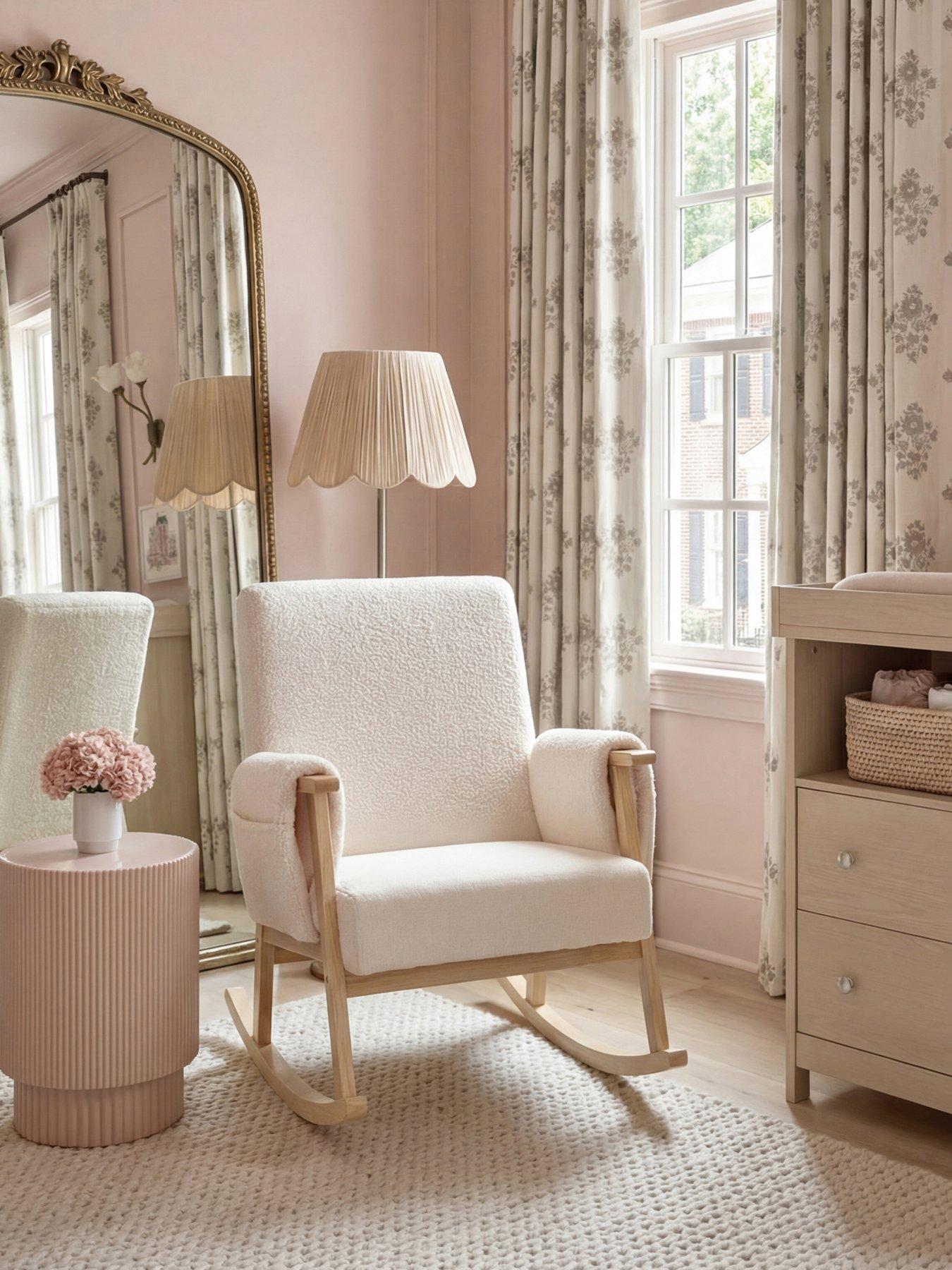 Bebe & Beyond STORYTELLER NURSING CHAIR OFF WHITE TED