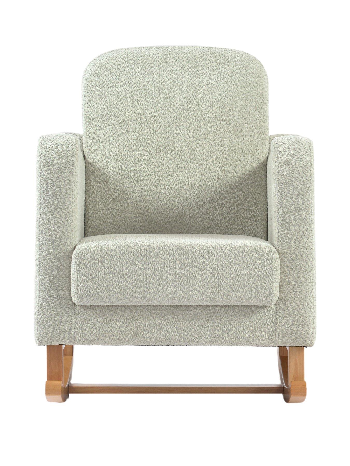 Image 2 of 5 of Bebe & Beyond Soother Nursing Chair Sage Boucle