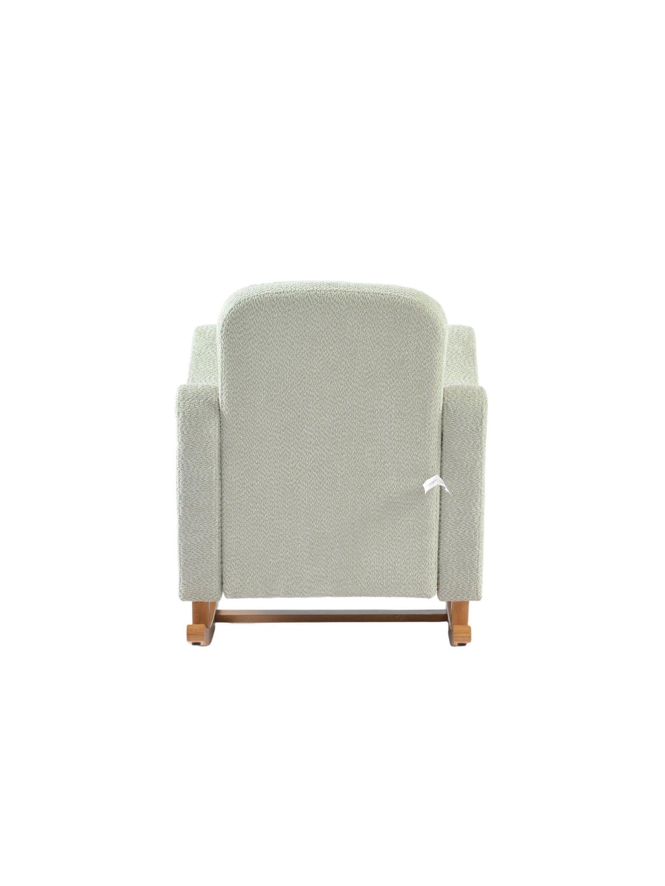 Image 5 of 5 of Bebe & Beyond Soother Nursing Chair Sage Boucle
