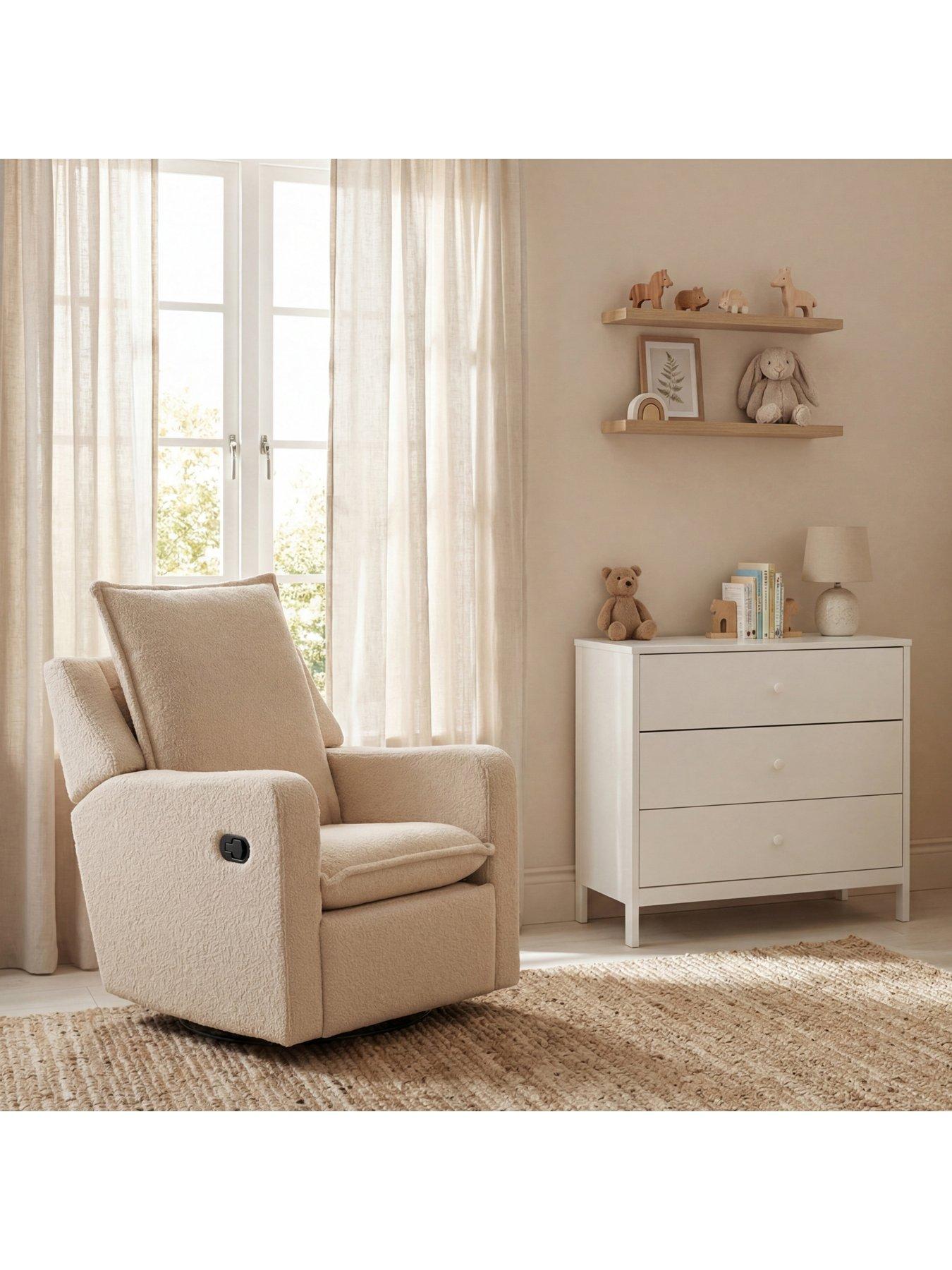 Bebe & Beyond Nestler Nursing Chair Oat Ted