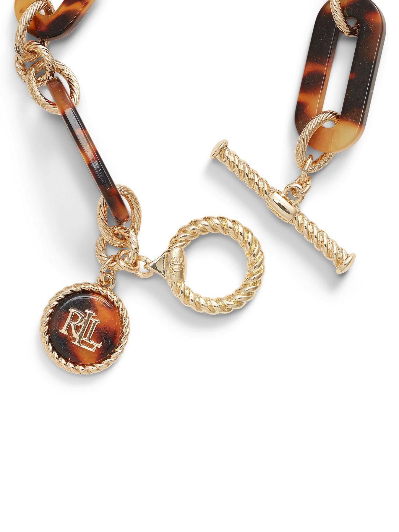 Image 2 of 4 of Lauren by Ralph Lauren Lauren Ralph Lauren Tort Flex Bracelet