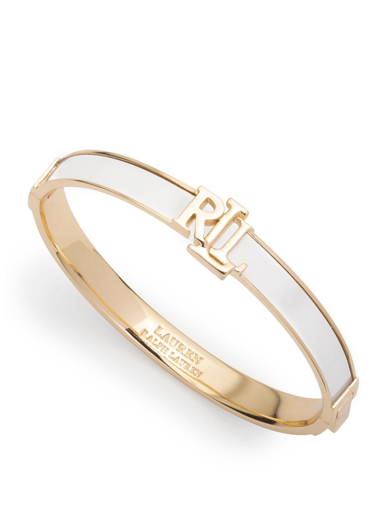 Lauren By Ralph Lauren Lauren Ralph Lauren Gold Hinge Bangle Bacelet
