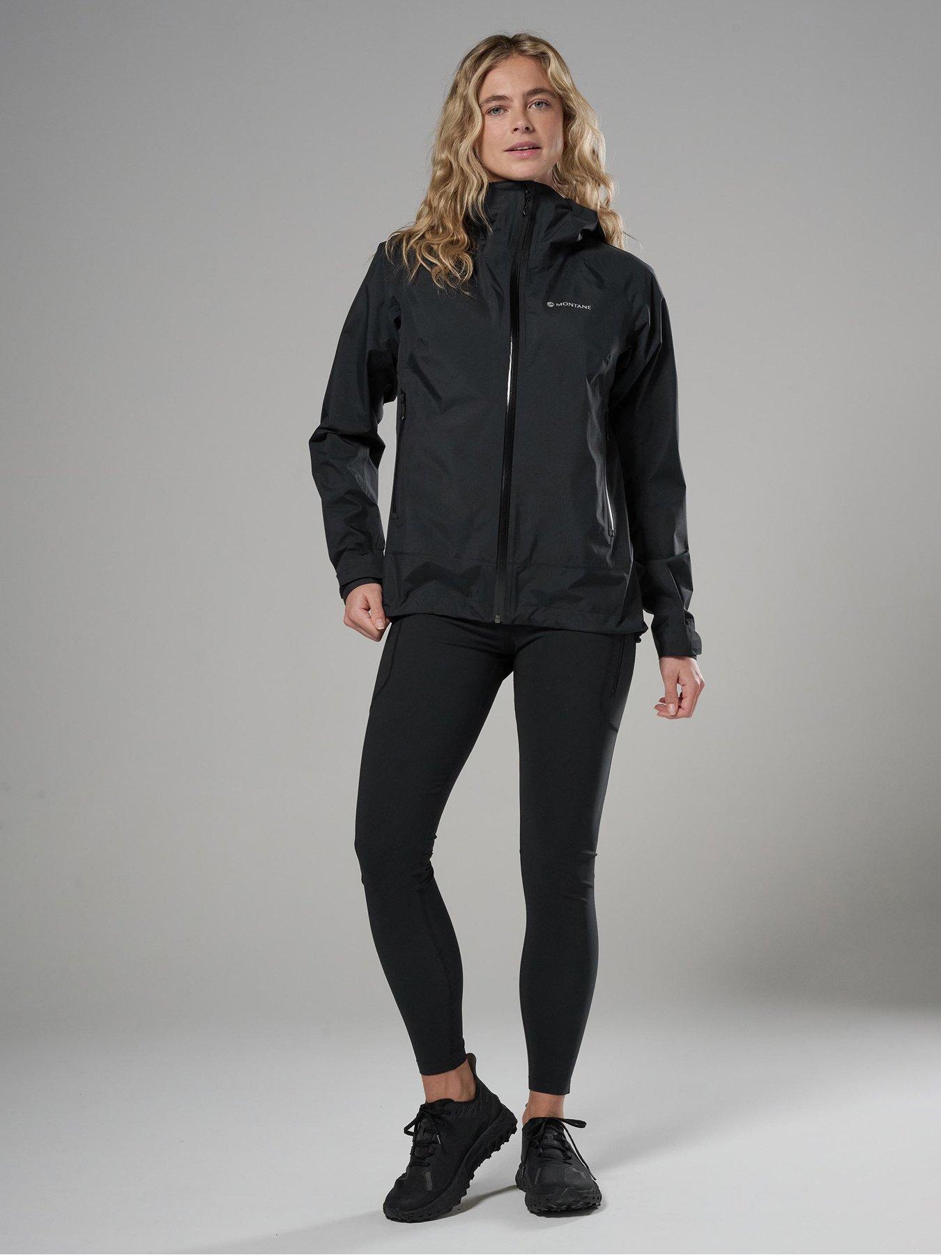 Image 3 of 6 of Montane Womens Norste Lite Waterproof Jacket - Black