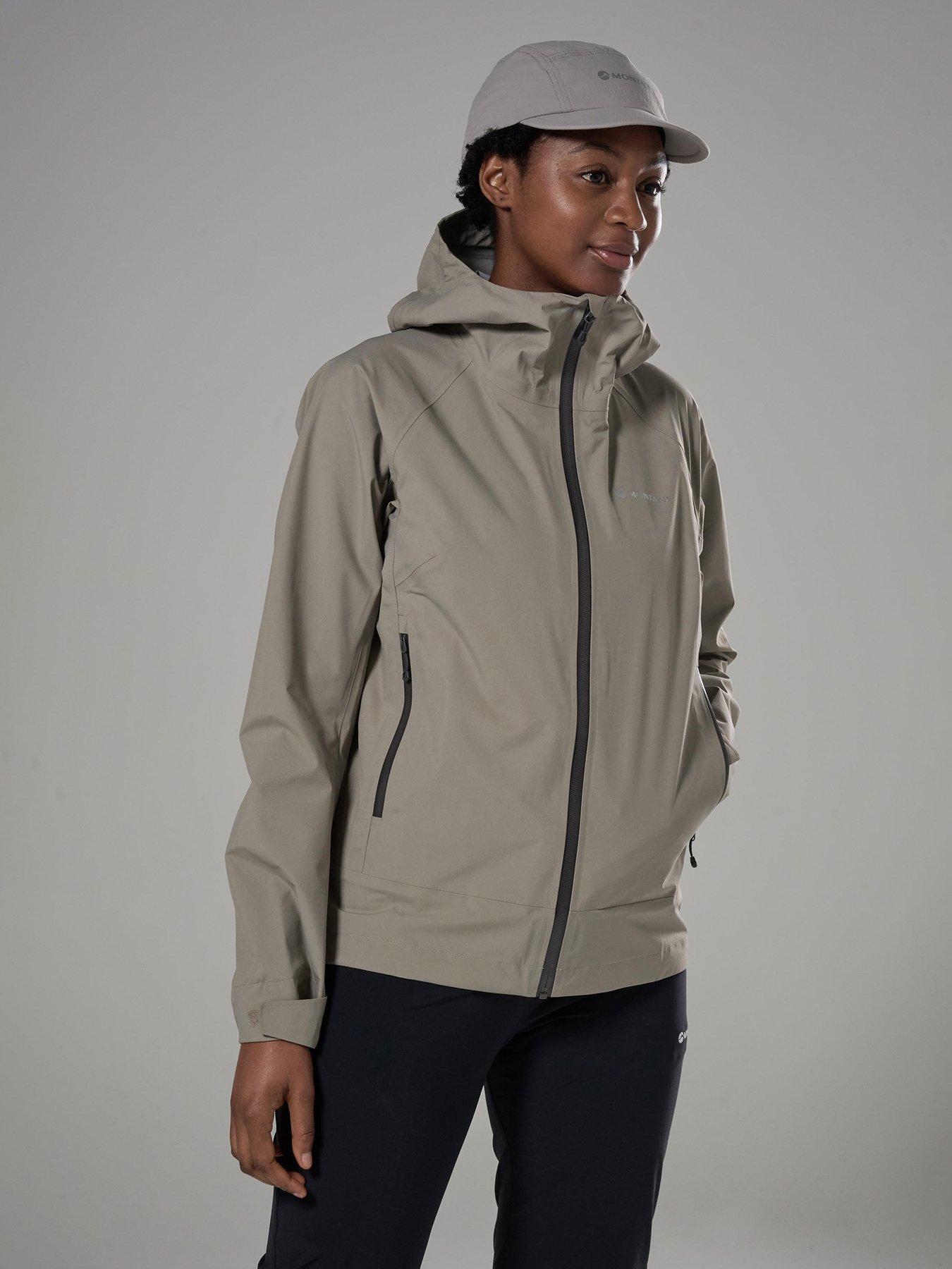 Montane Women's Beige Norste Waterproof Jacket - Image 3