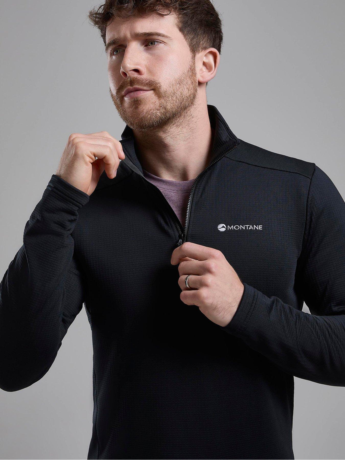 Image 3 of 5 of Montane Mens Protium Pull On Fleece - Black