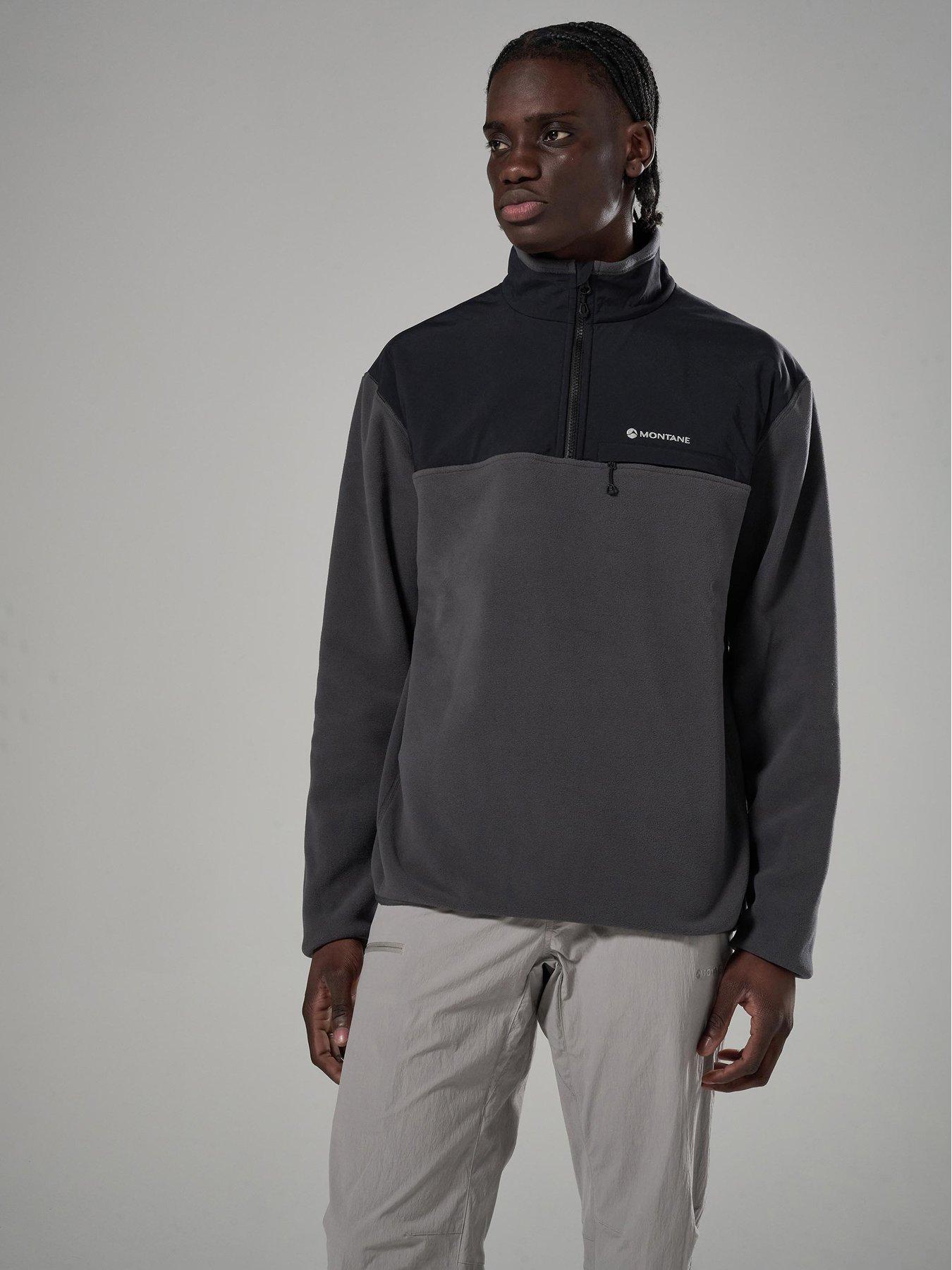 Image 1 of 4 of Montane Mens Roco Pull On Fleece - Dark Grey