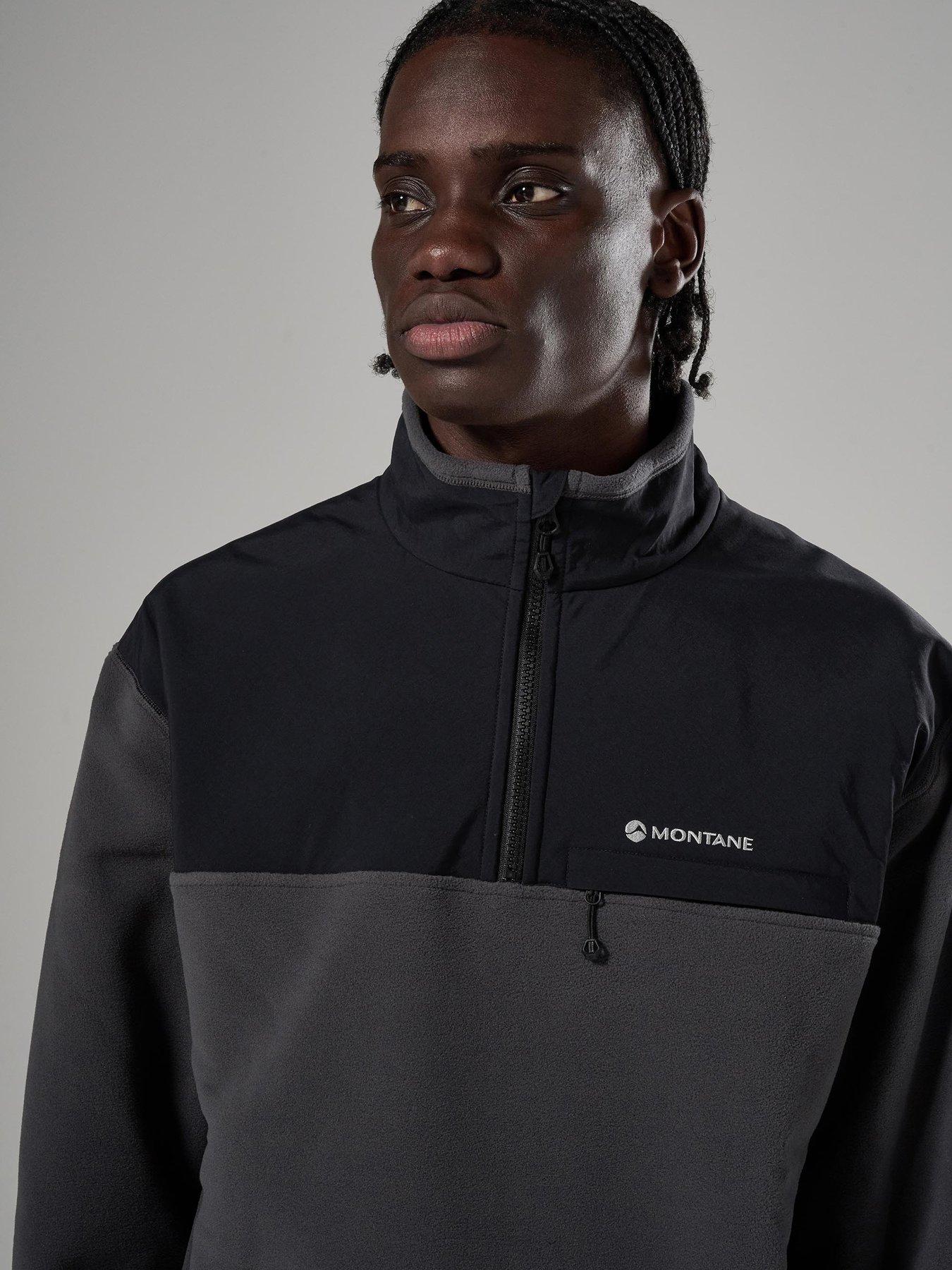 Image 4 of 4 of Montane Mens Roco Pull On Fleece - Dark Grey