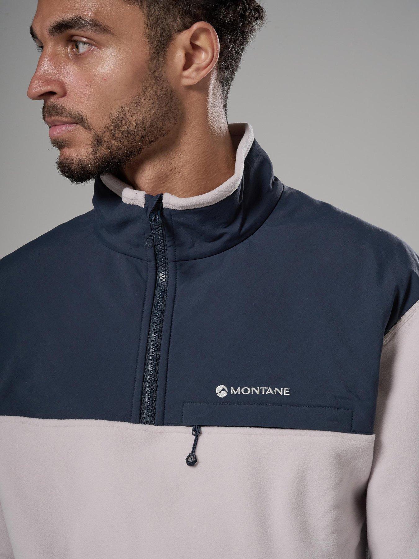 Image 4 of 4 of Montane Mens Roco Pull On Fleece - Beige/black