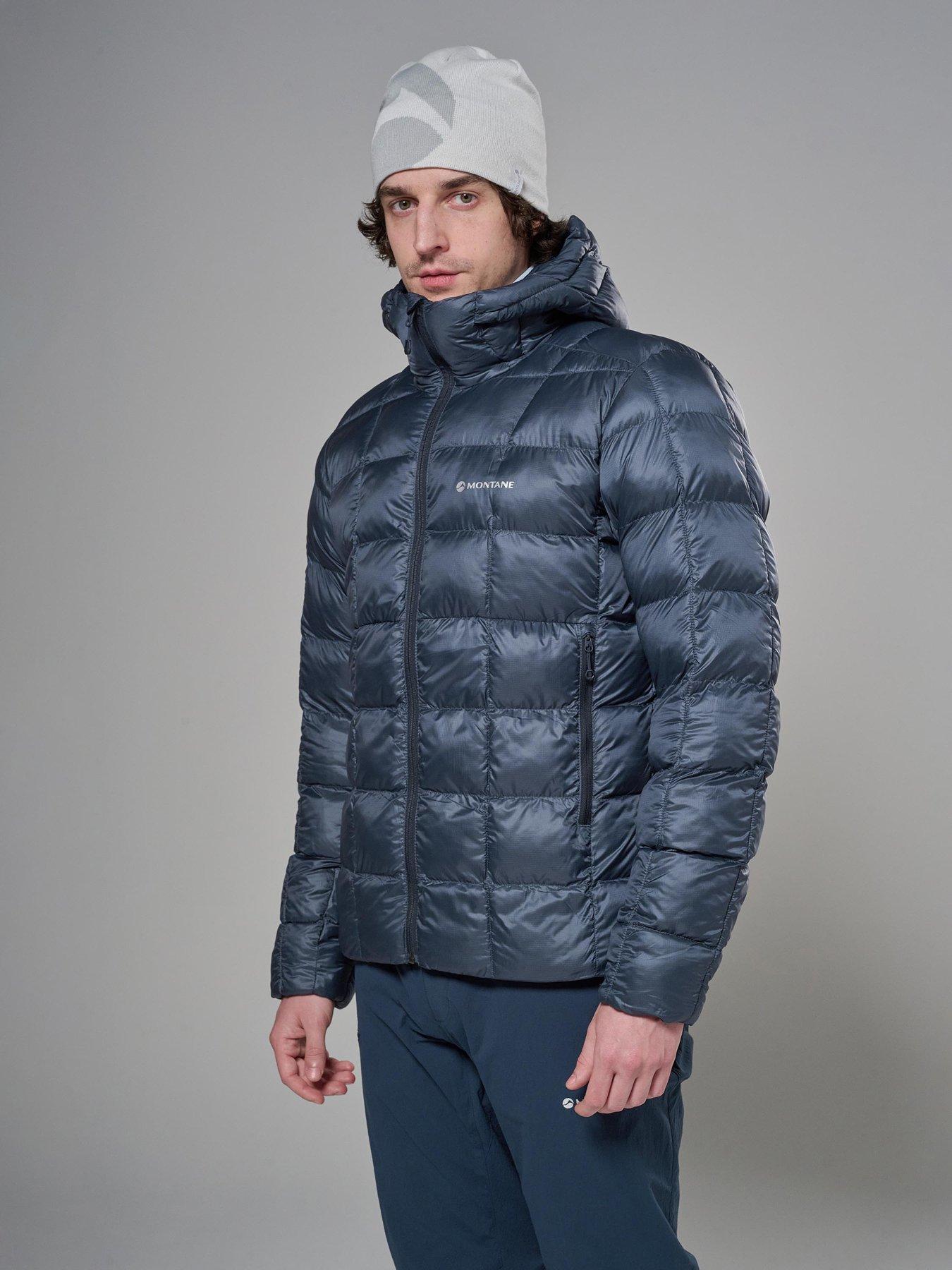 Montane Mens Icarus 3.0 Hooded Insulated Full Zip Jacket - Navy