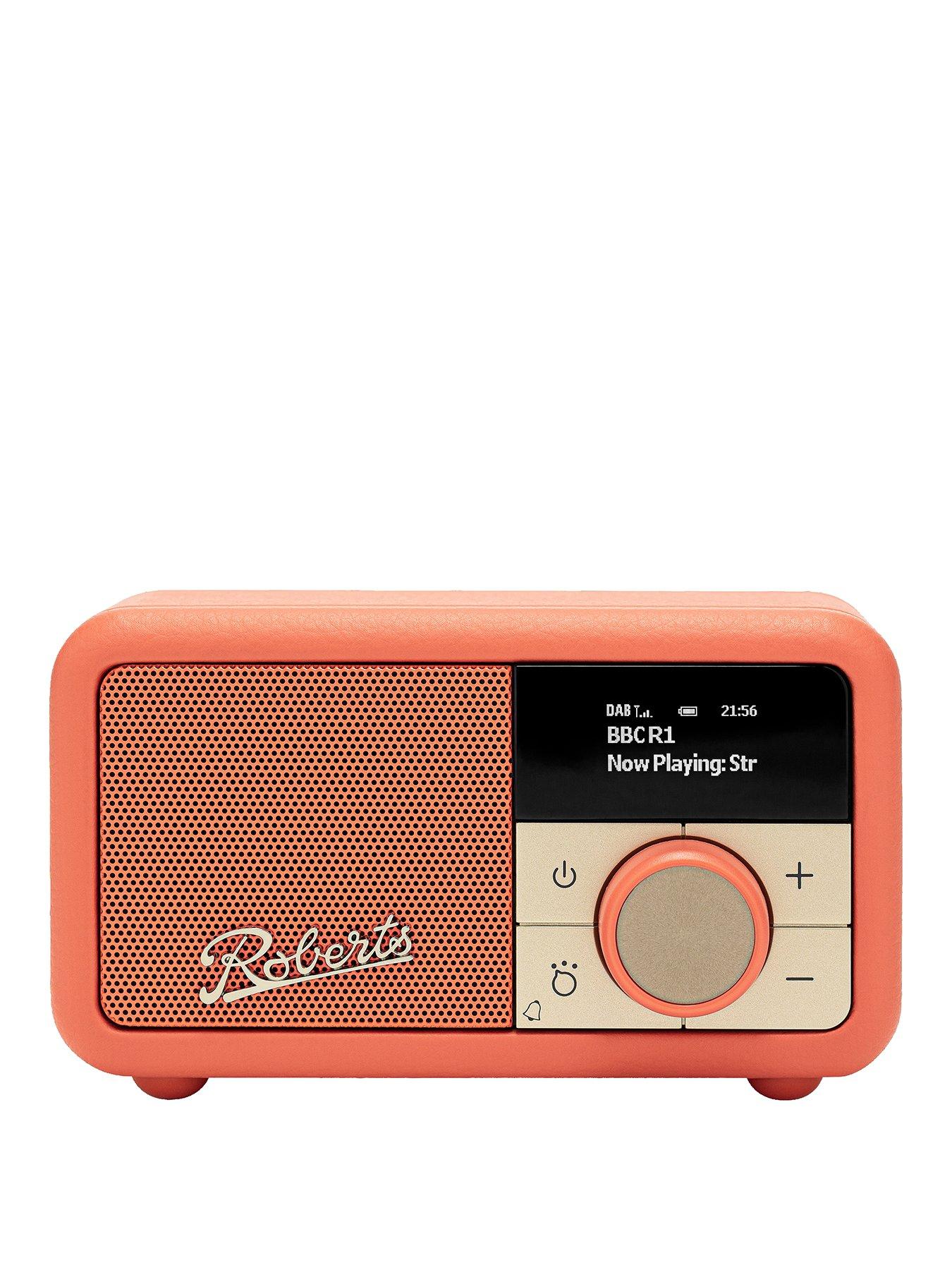 Roberts REV-PETITE2PO Revival Petite 2 DAB/DAB+/FM Bluetooth Portable Radio - Pop Orange - Image 4