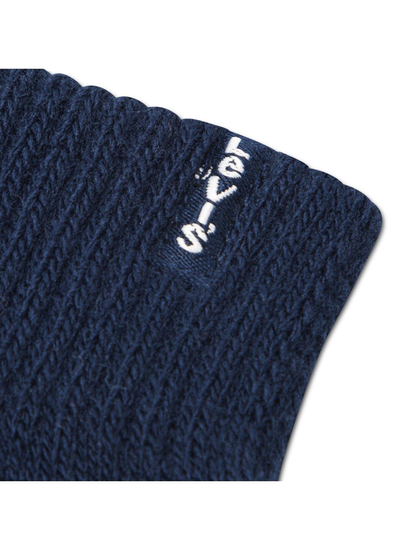 Image 3 of 3 of Levi's Boys Classic Beanie Set - Blue