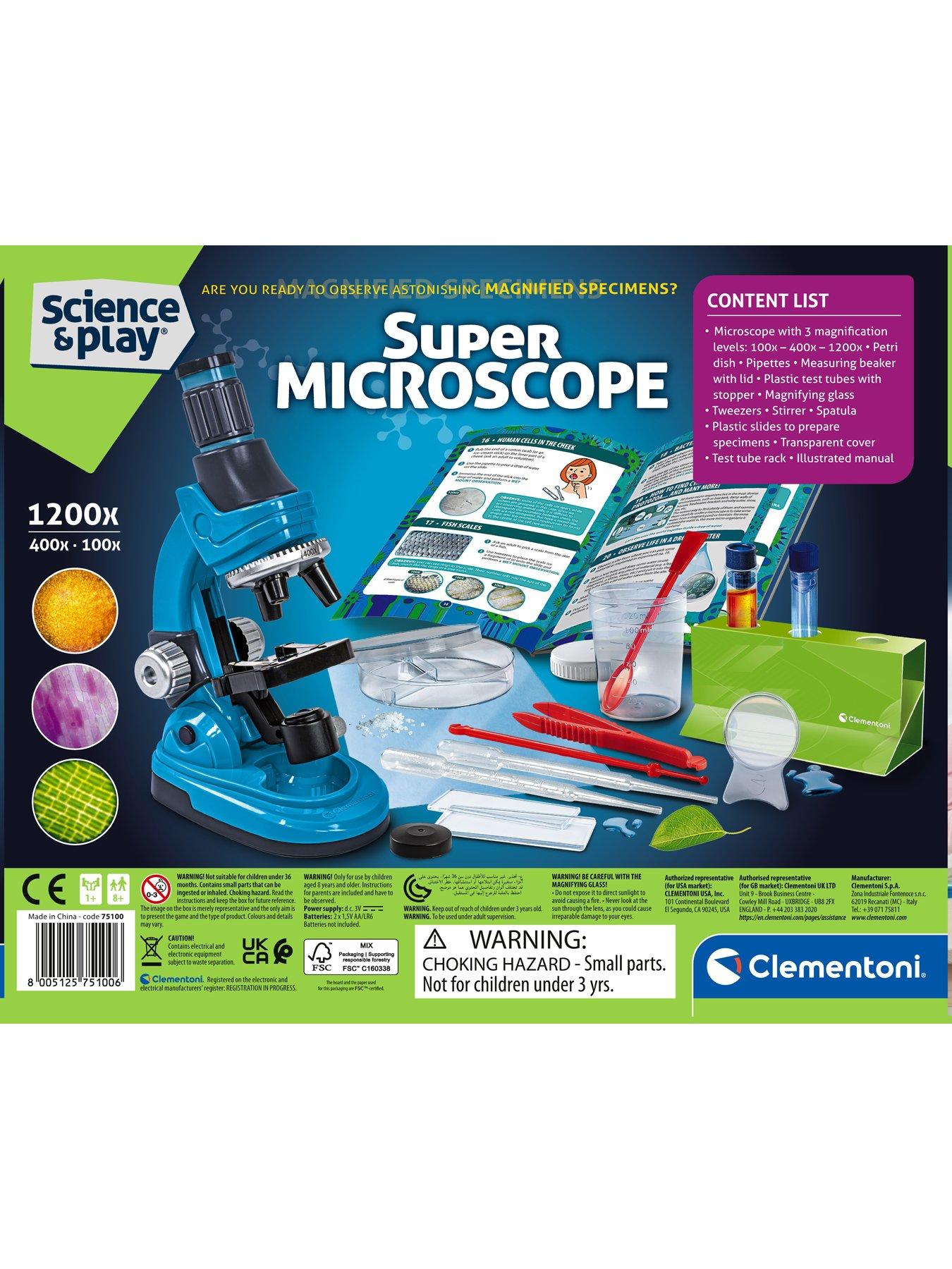 Image 7 of 7 of Clementoni Super Microscope - Running Change to new version