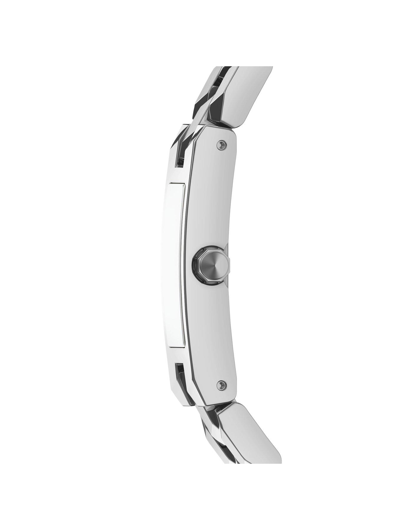 Image 4 of 7 of Armani Exchange Two-Hand Silver Bangle Watch