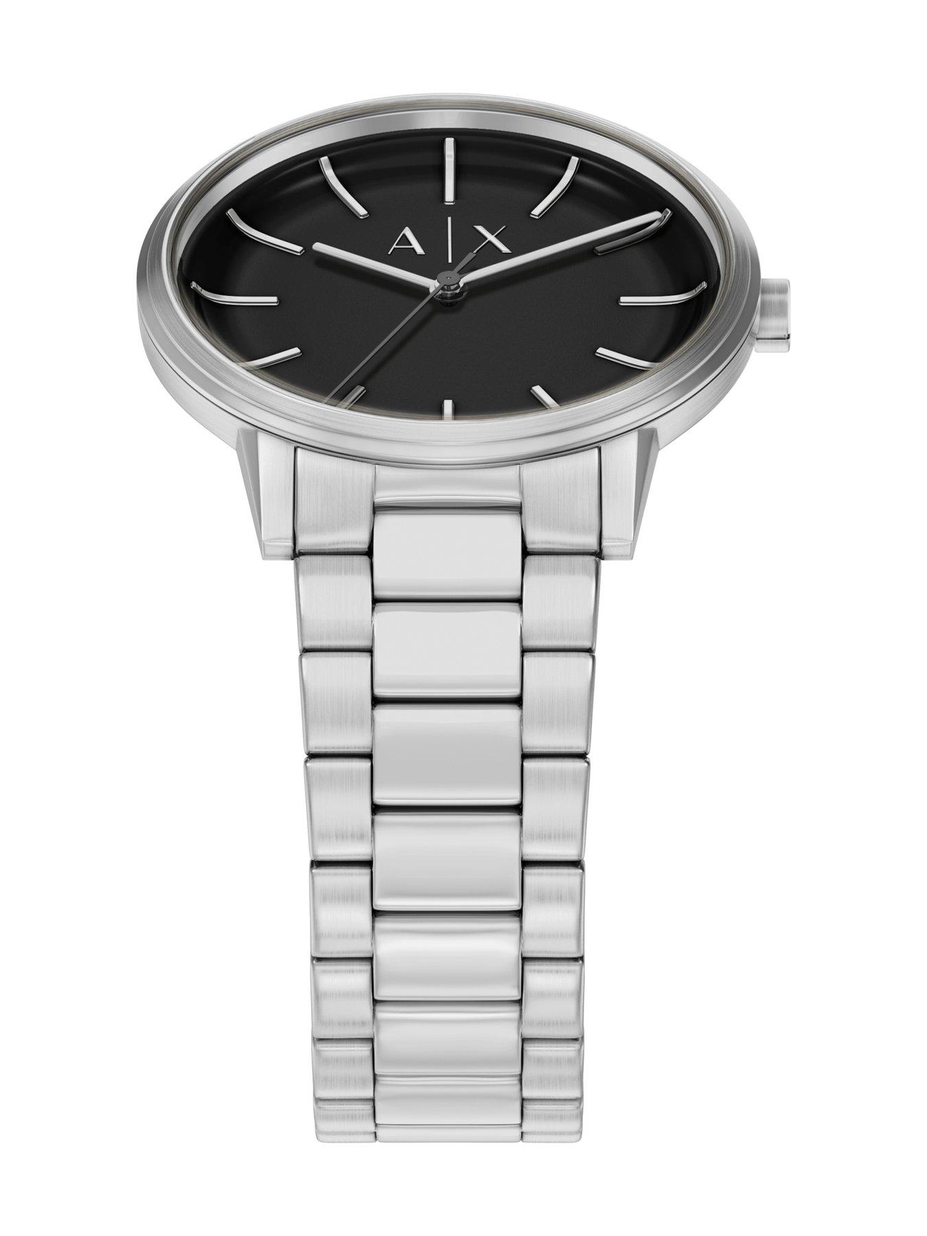 Image 5 of 7 of Armani Exchange Three-Hand Watch and Bracelet Set