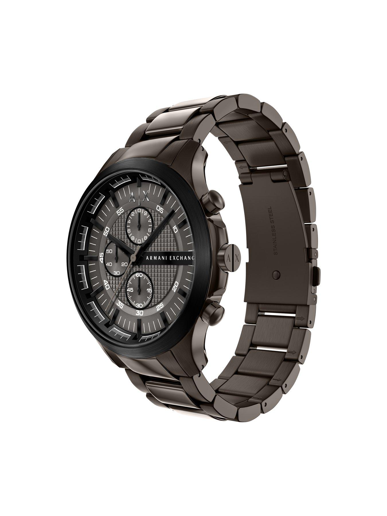 Image 6 of 7 of Armani Exchange Chronograph Brown Watch