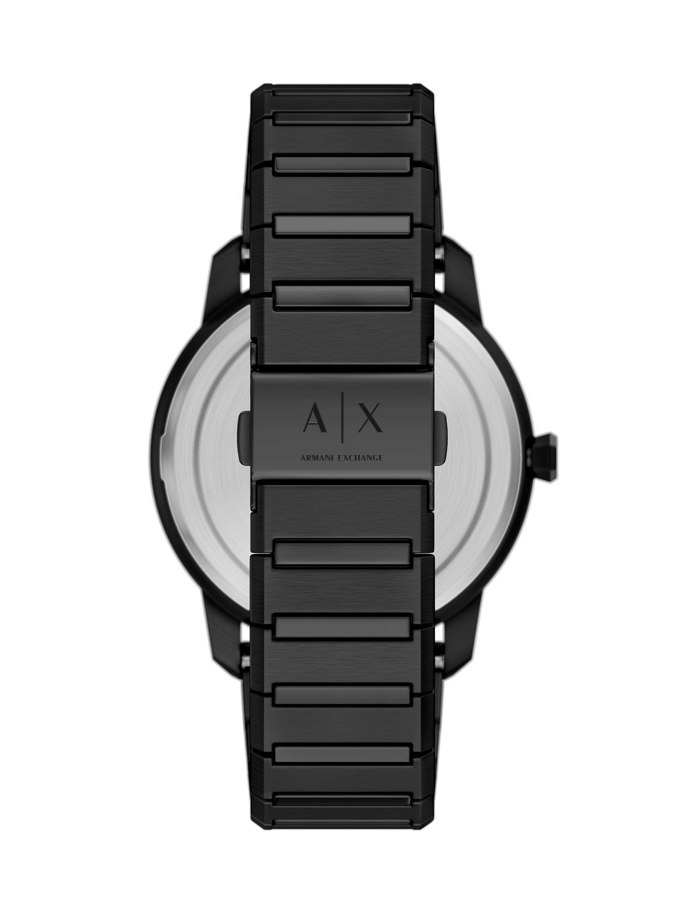 Image 2 of 7 of Armani Exchange Three-Hand Black Watch