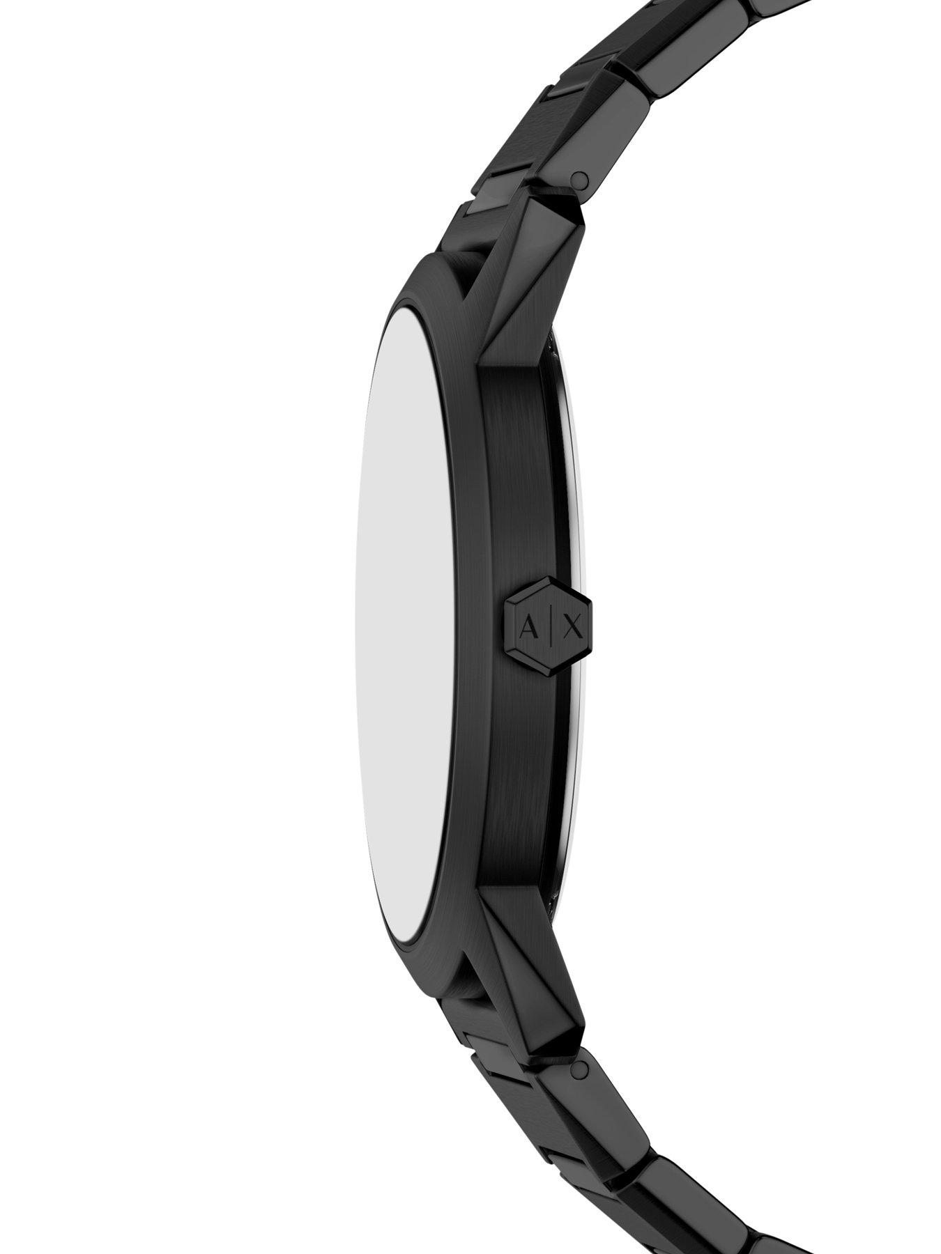 Image 4 of 7 of Armani Exchange Three-Hand Black Watch