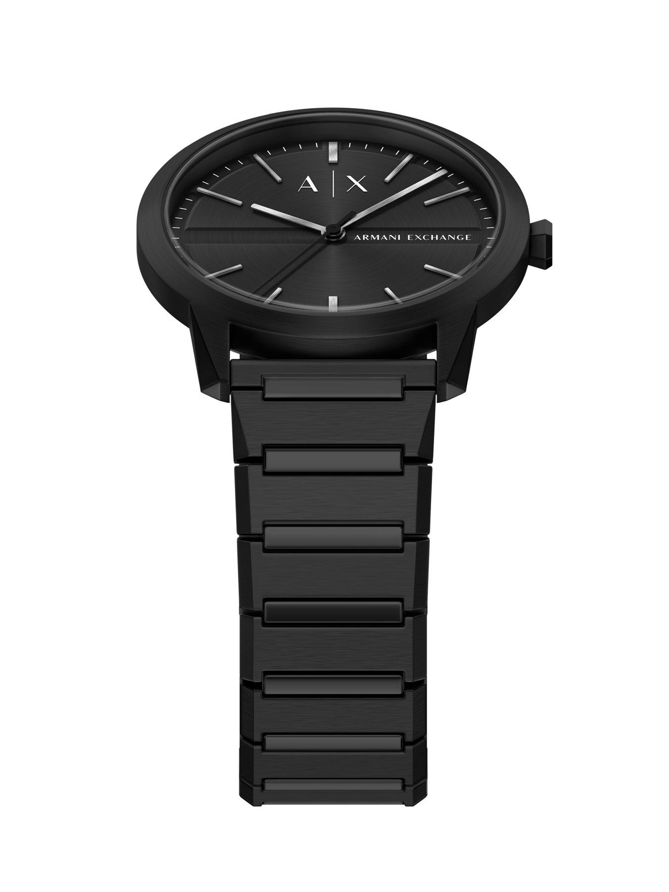 Image 5 of 7 of Armani Exchange Three-Hand Black Watch