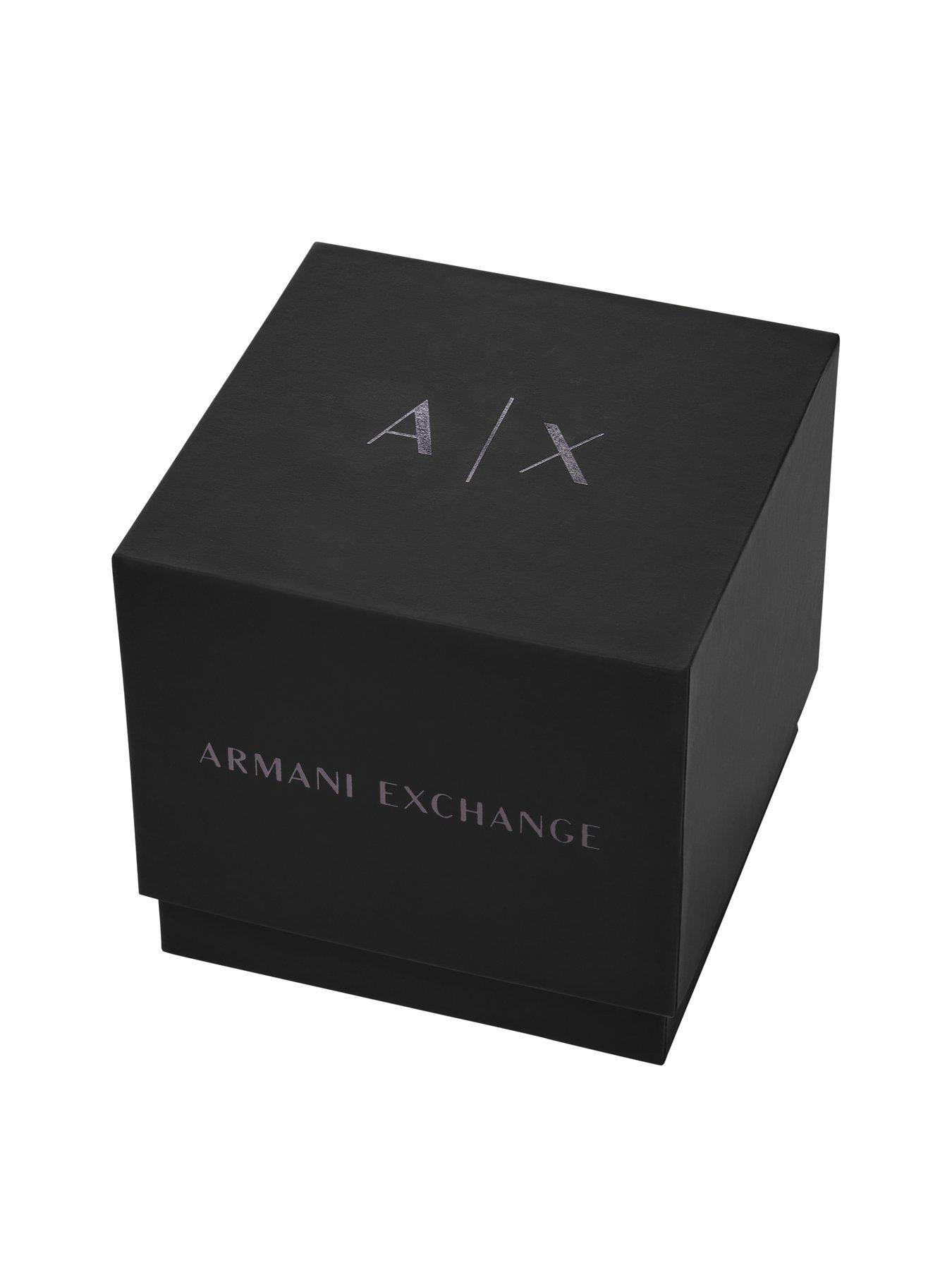 Image 7 of 7 of Armani Exchange Three-Hand Black Watch