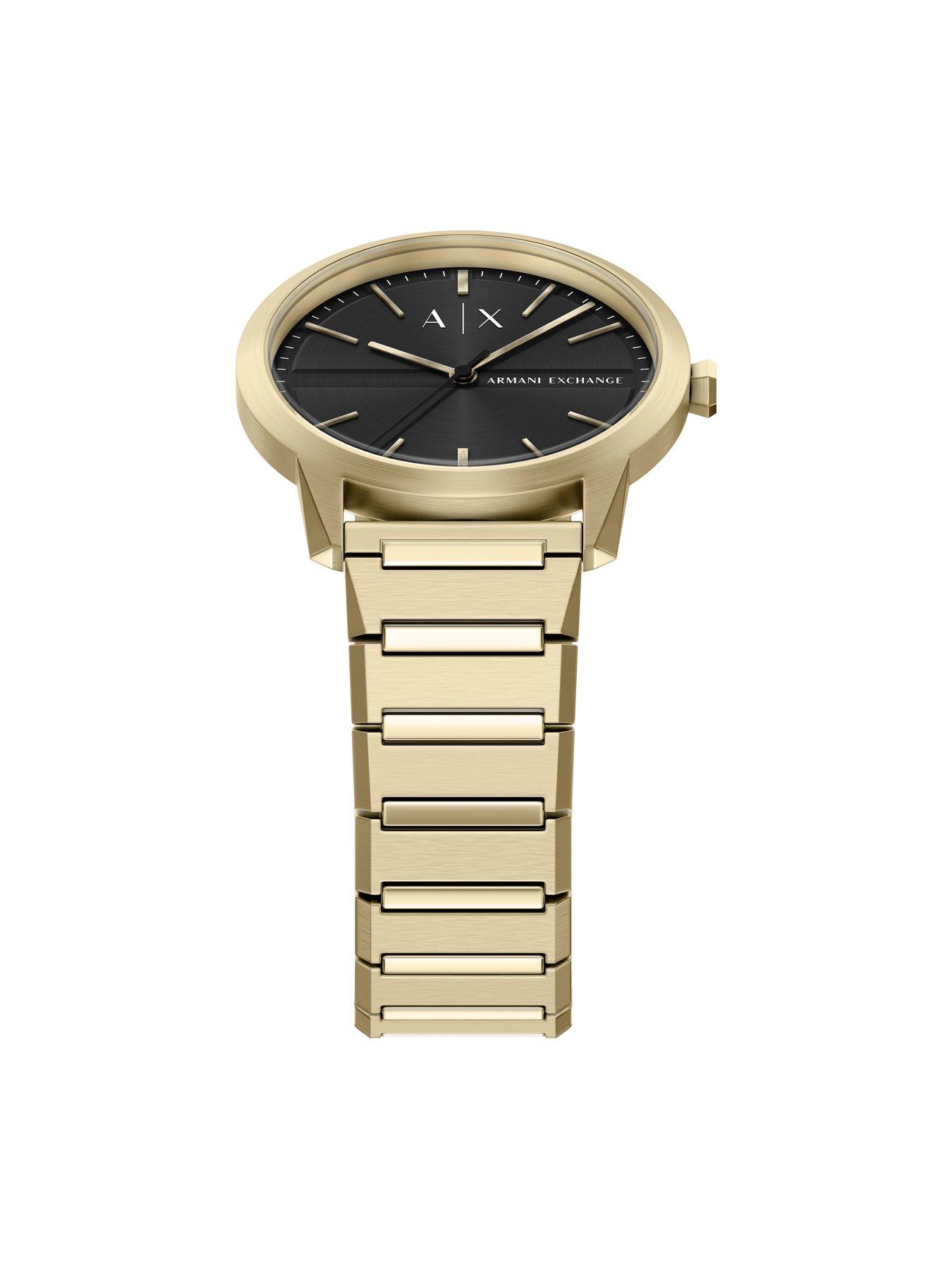 Image 5 of 7 of Armani Exchange Three-Hand Gold-Tone Watch
