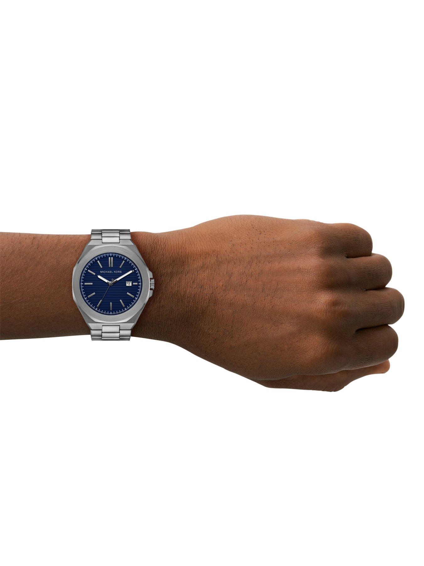 Image 3 of 5 of Michael Kors Callum Three-Hand Date Gunmetal Stainless Steel Watch (MK9290)