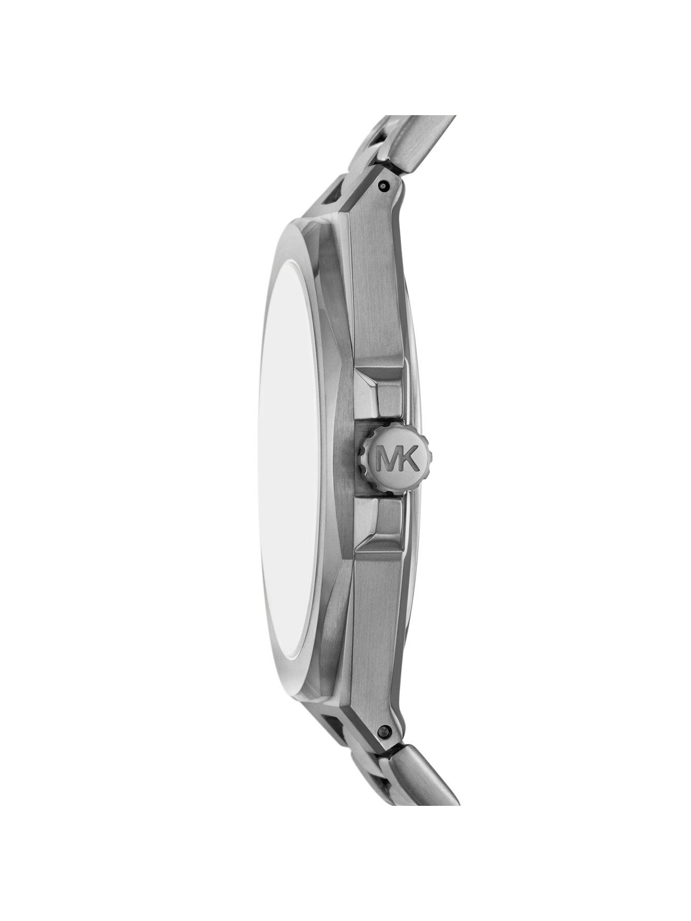 Image 4 of 5 of Michael Kors Callum Three-Hand Date Gunmetal Stainless Steel Watch (MK9290)