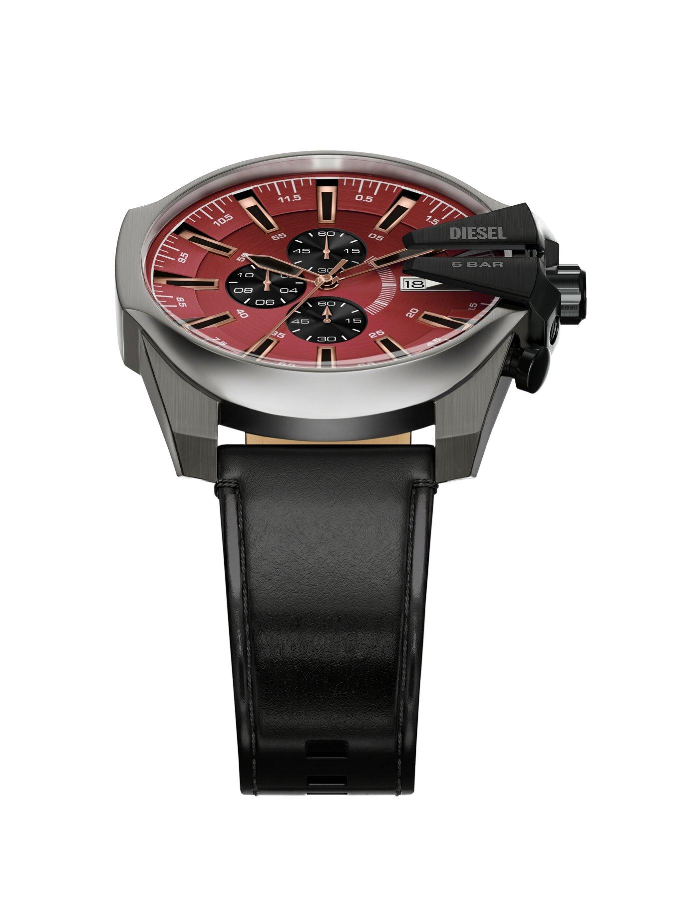 Image 5 of 7 of Diesel Slim Chronograph Leather Watch