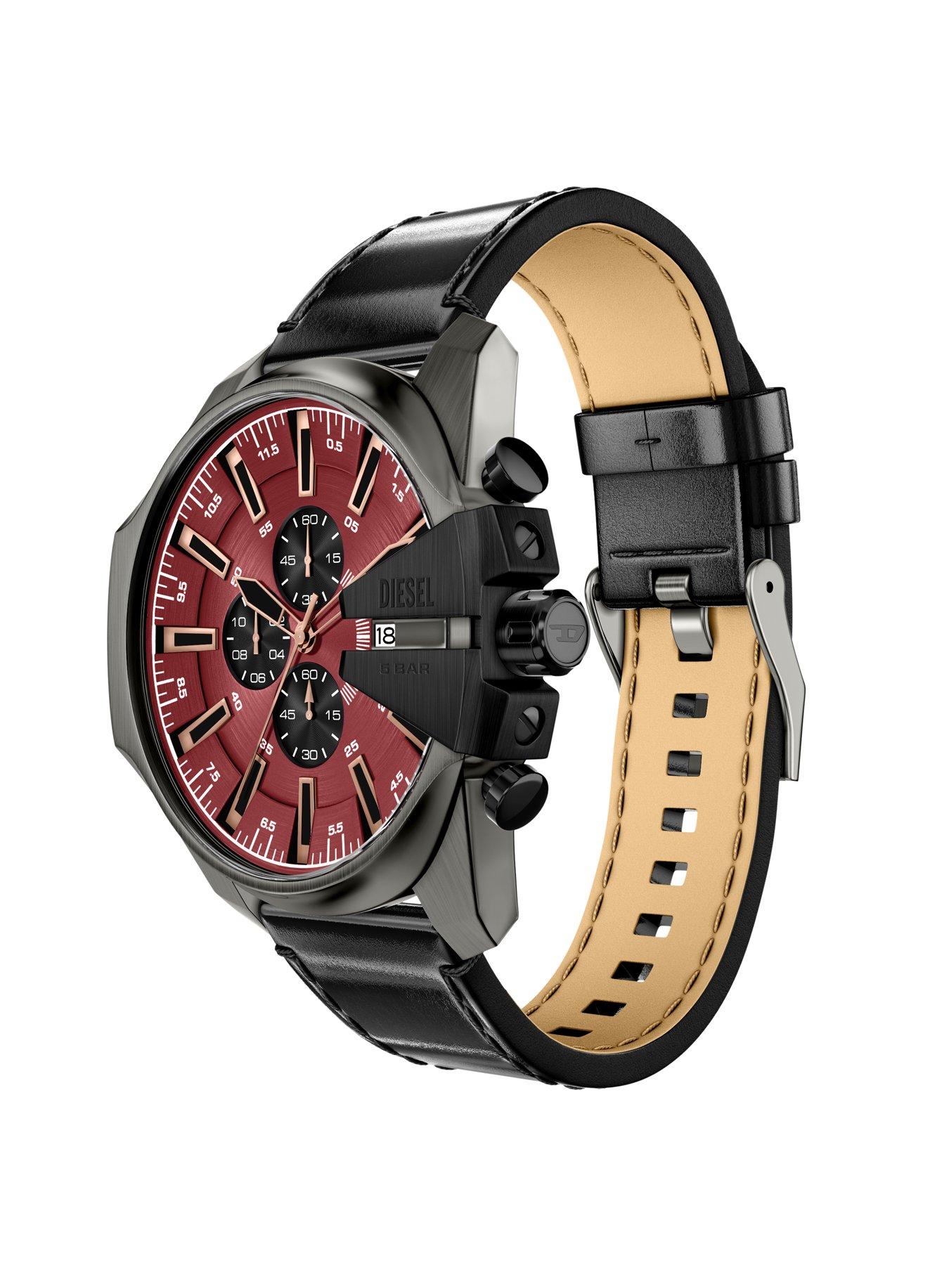 Image 6 of 7 of Diesel Slim Chronograph Leather Watch
