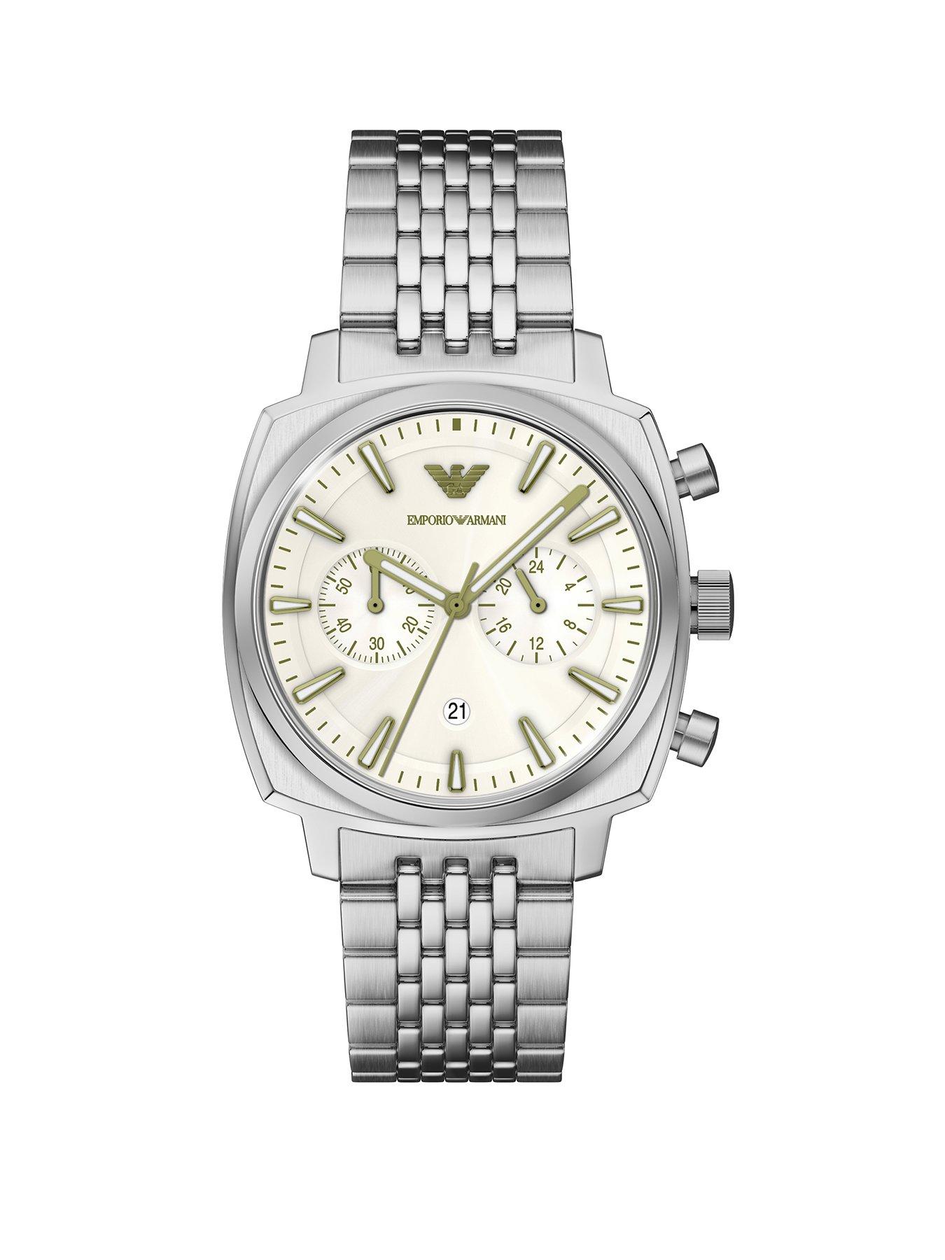 Emporio Armani Emporio Armani Men's Chronograph Stainless Steel Watch, AR11800