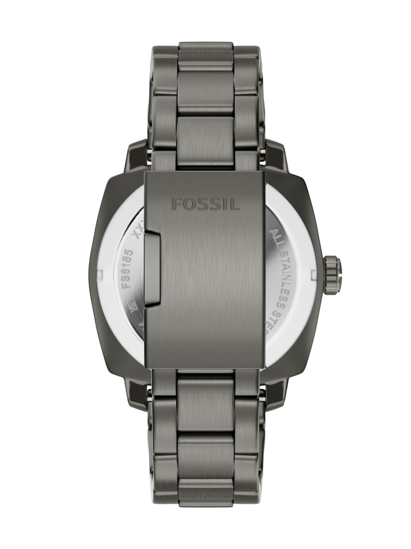 Image 2 of 7 of Fossil Machine Three-Hand Date Watch