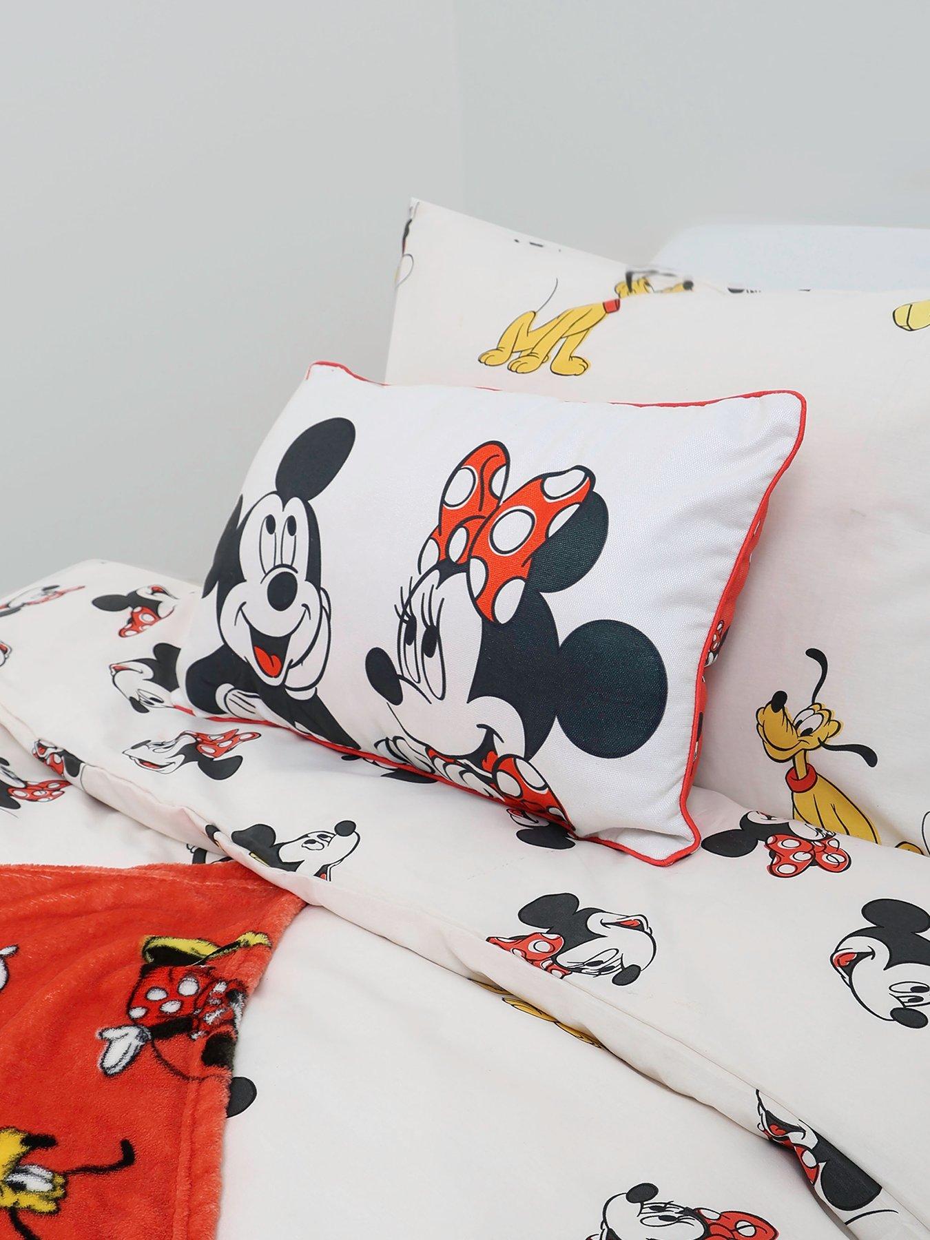 Mickey Mouse Disney Mickey And Minnie Ditsy Rectangle Cushion